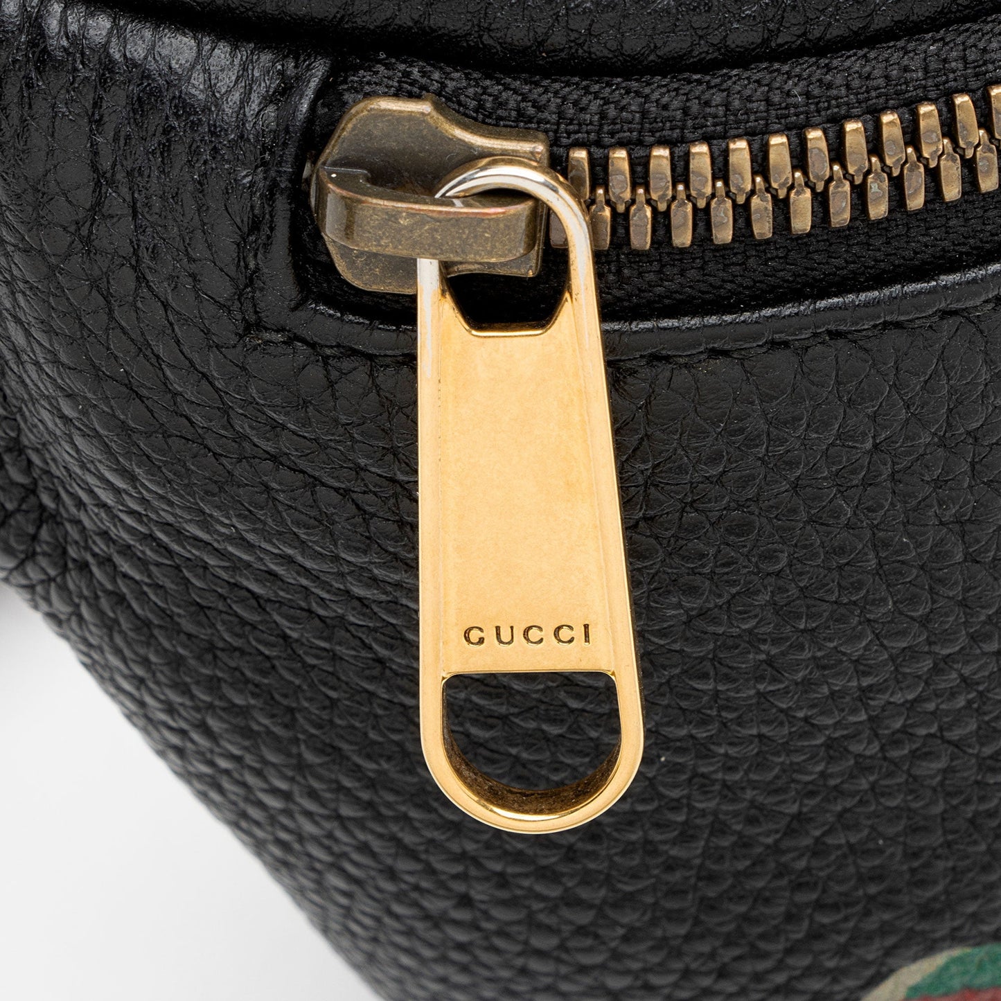 Gucci Leather Logo Belt Bag