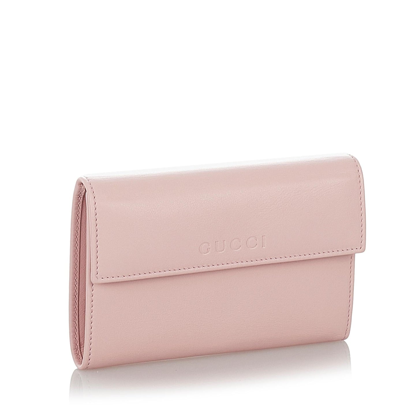 Gucci Leather Long Wallet (SHG-36175)