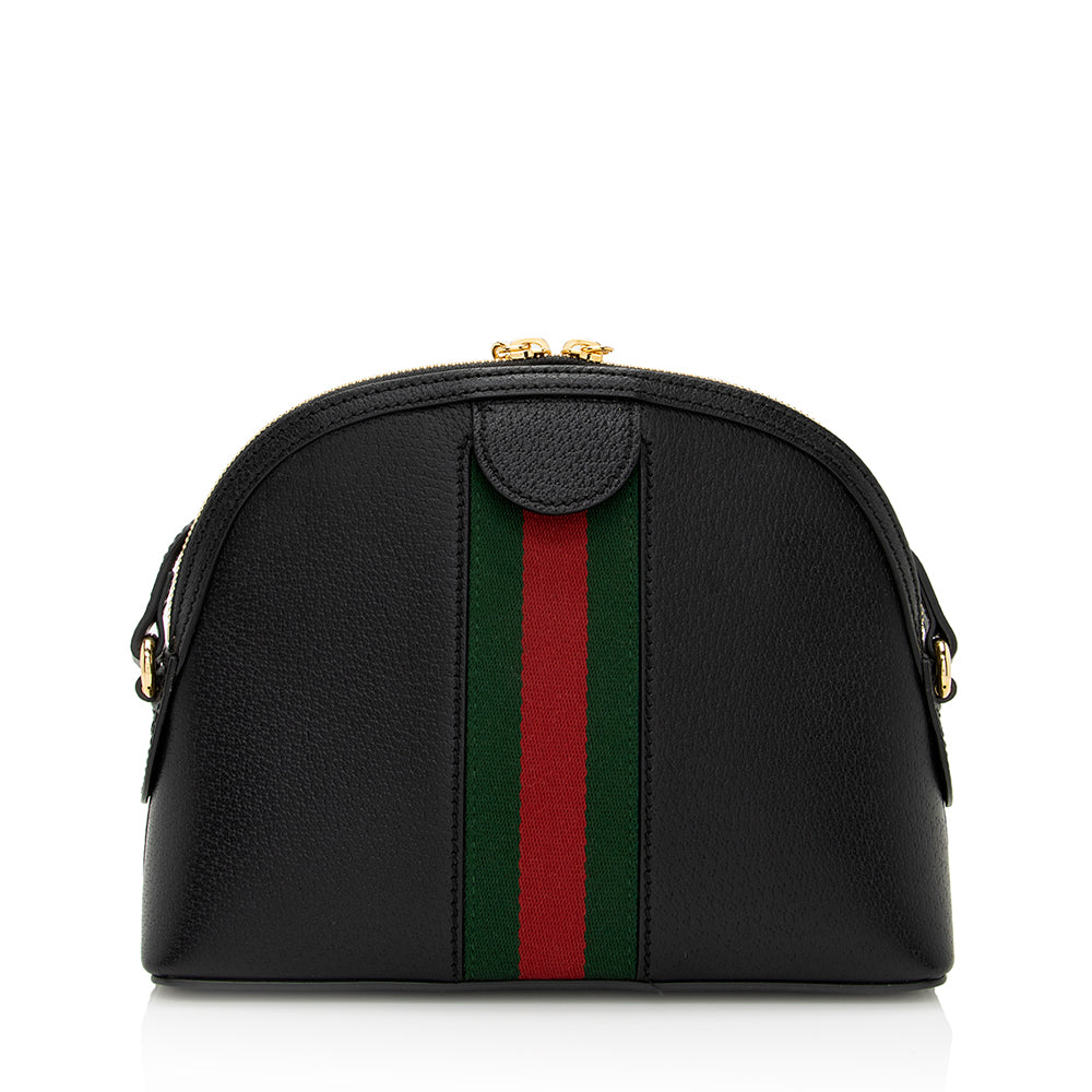 Gucci Leather Ophidia Dome Small Shoulder Bag (SHF-21534)