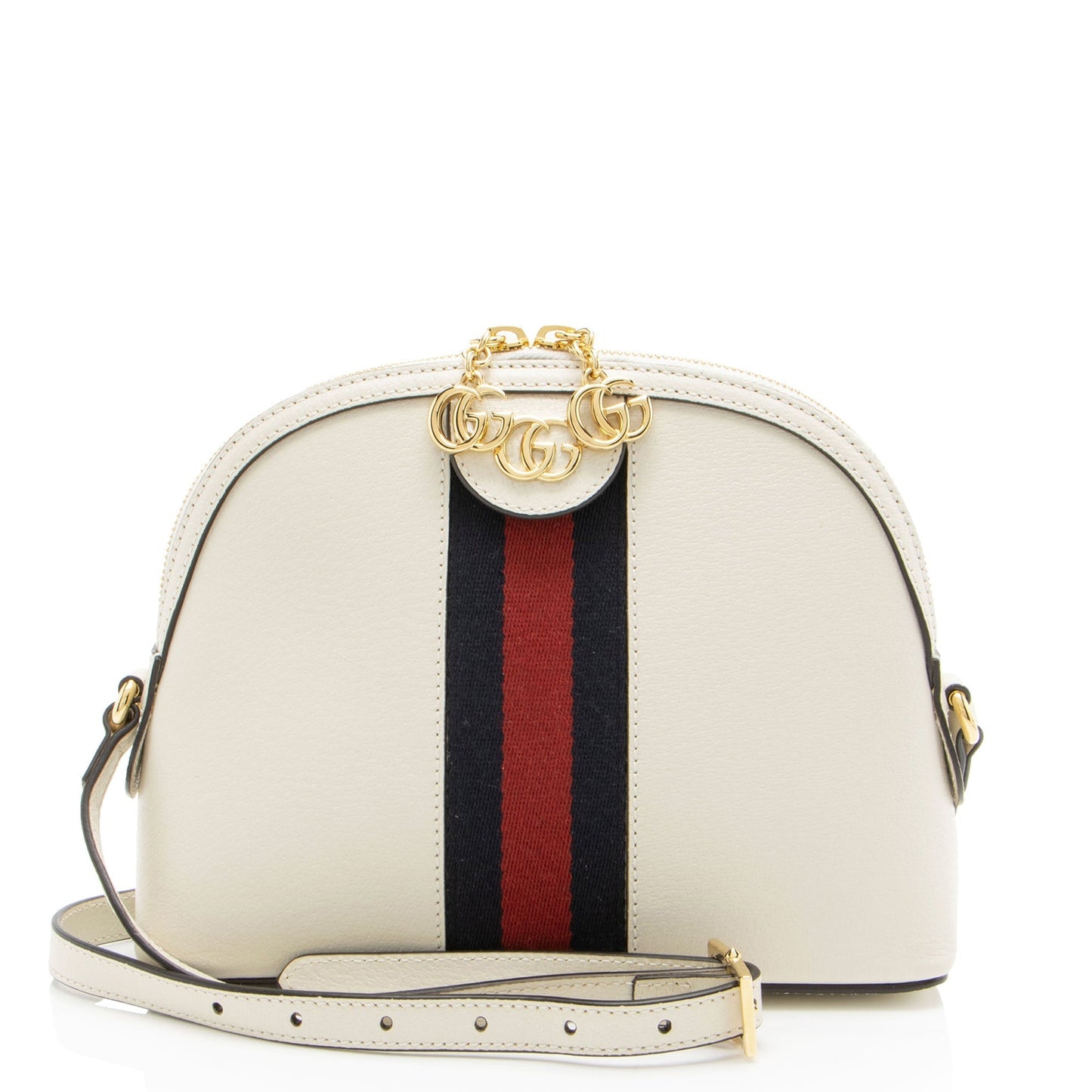 Gucci Nylon Leather Shoulder Bag