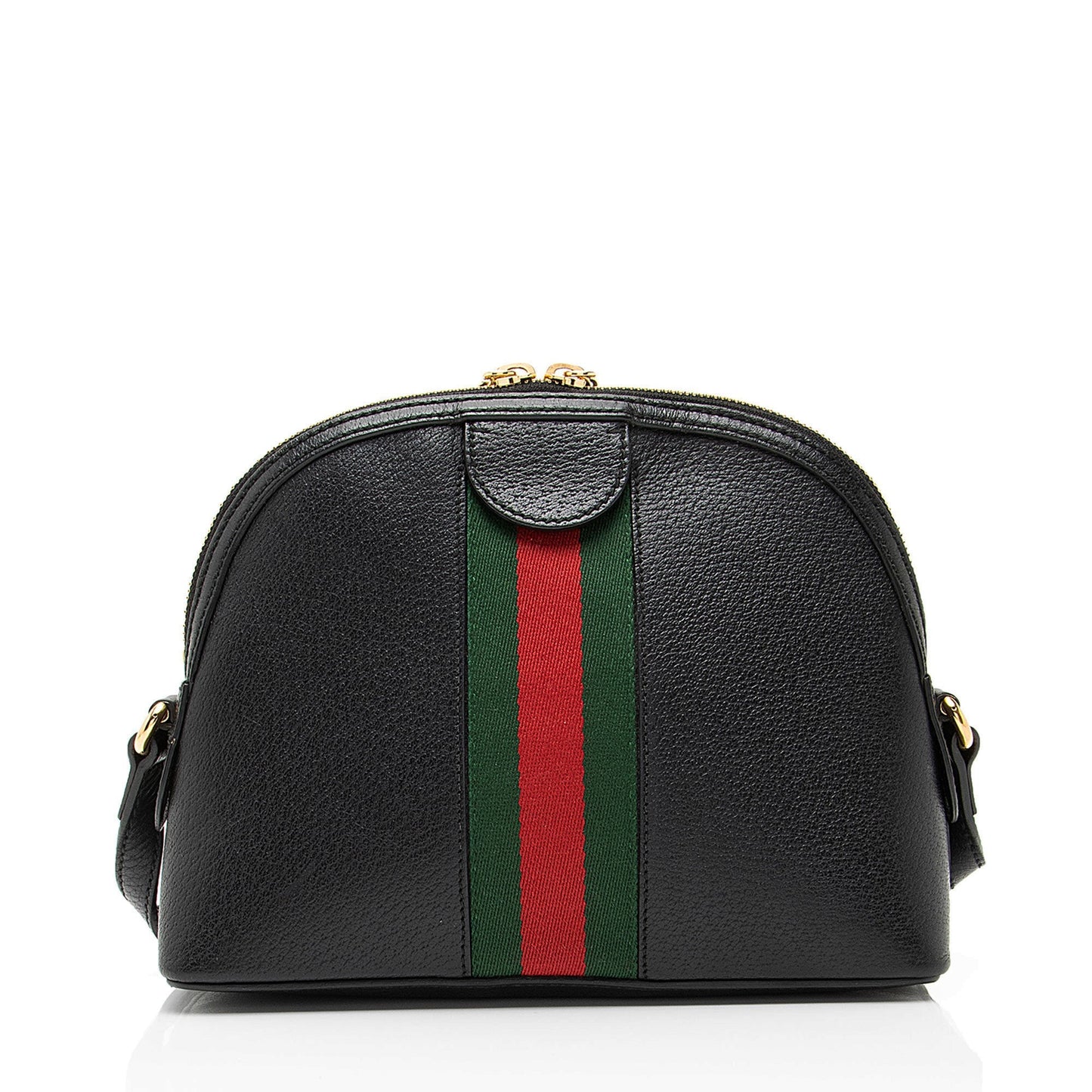 Gucci Leather Ophidia Dome Small Shoulder Bag
