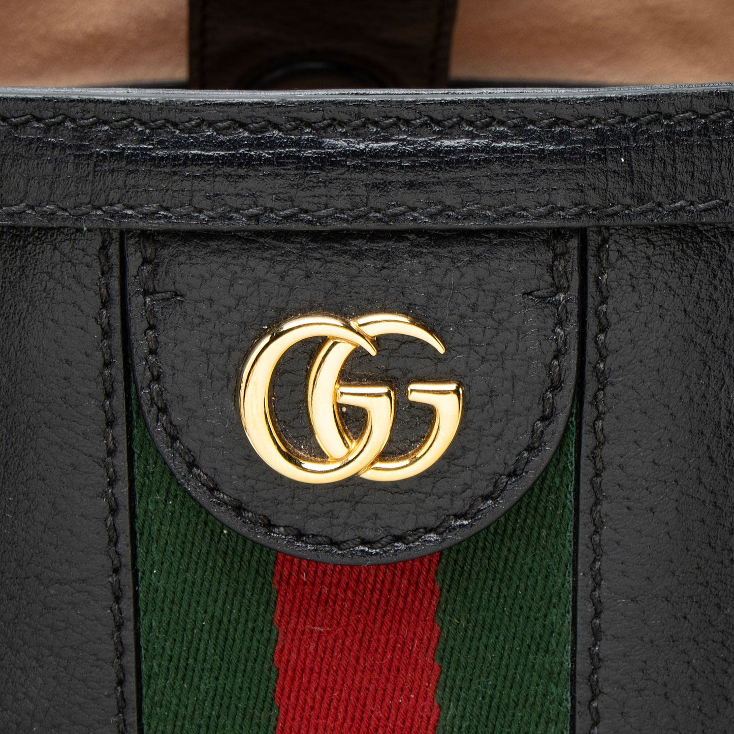 Gucci Leather Ophidia Large Shopping Tote