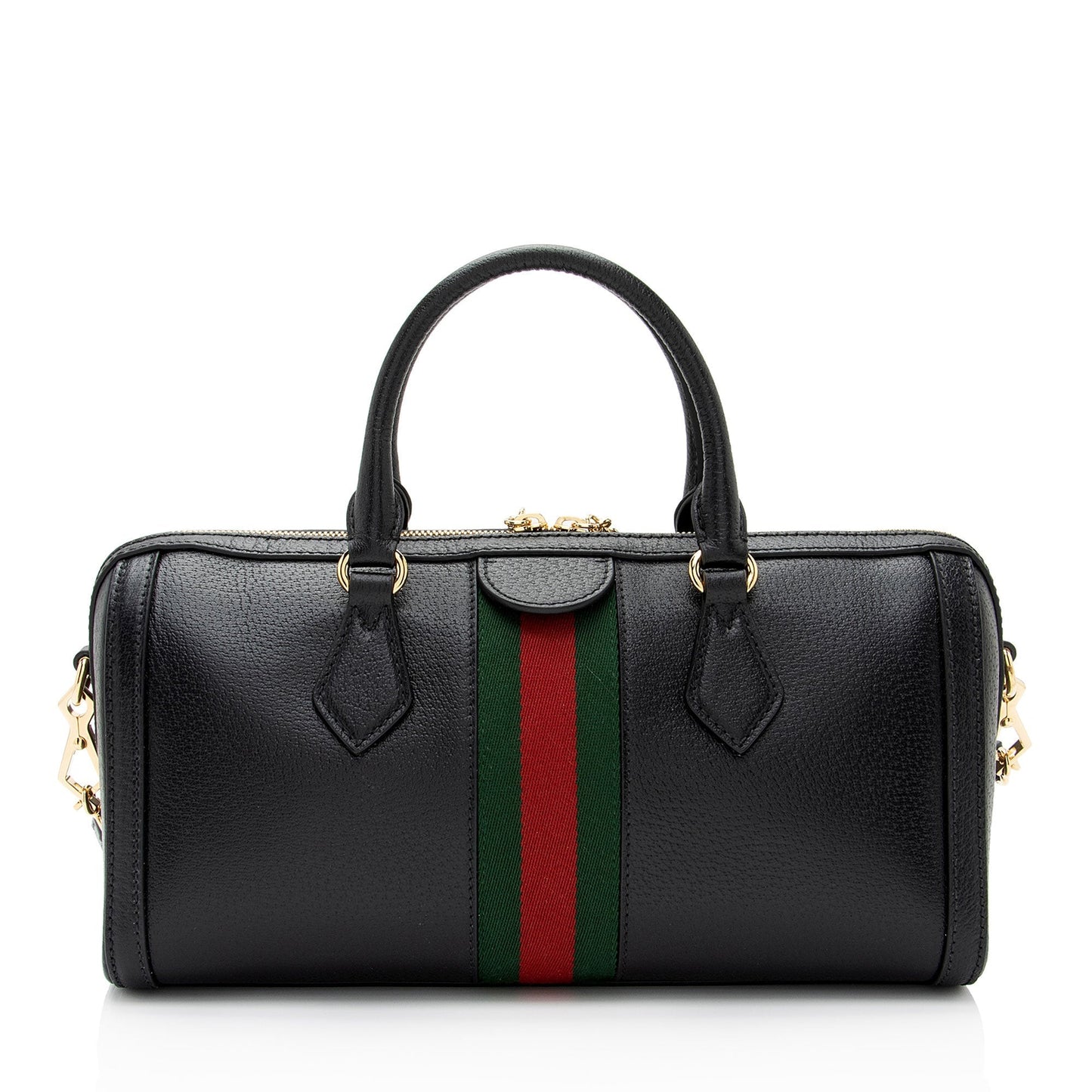 Gucci Nylon Leather Shoulder Bag