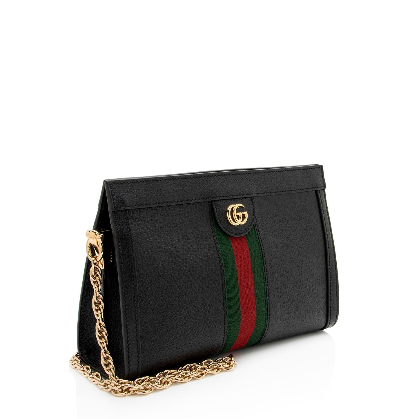 Gucci Leather Ophidia Medium Chain Shoulder Bag