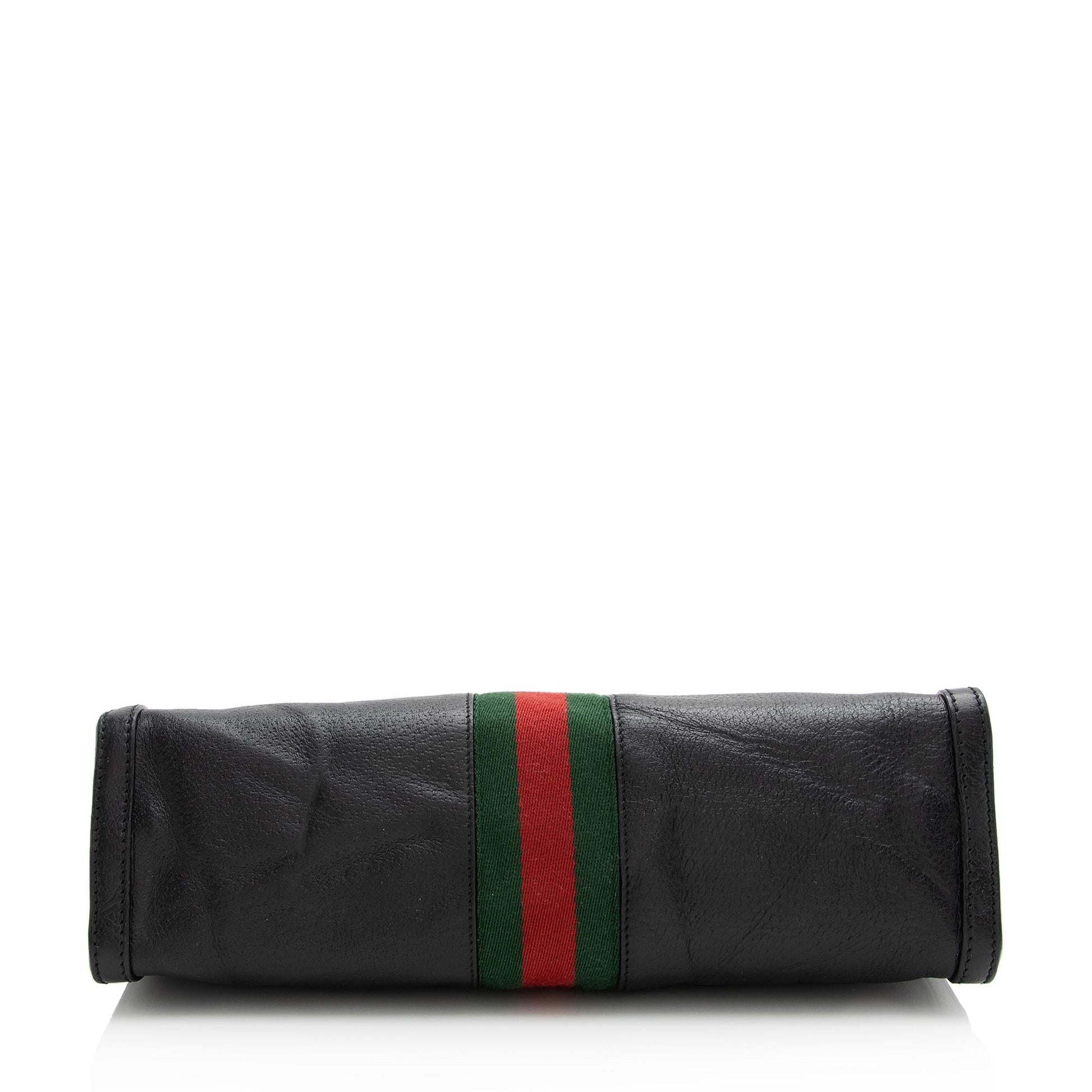 Gucci Leather Ophidia Medium Shoulder Bag (SHF-22397)