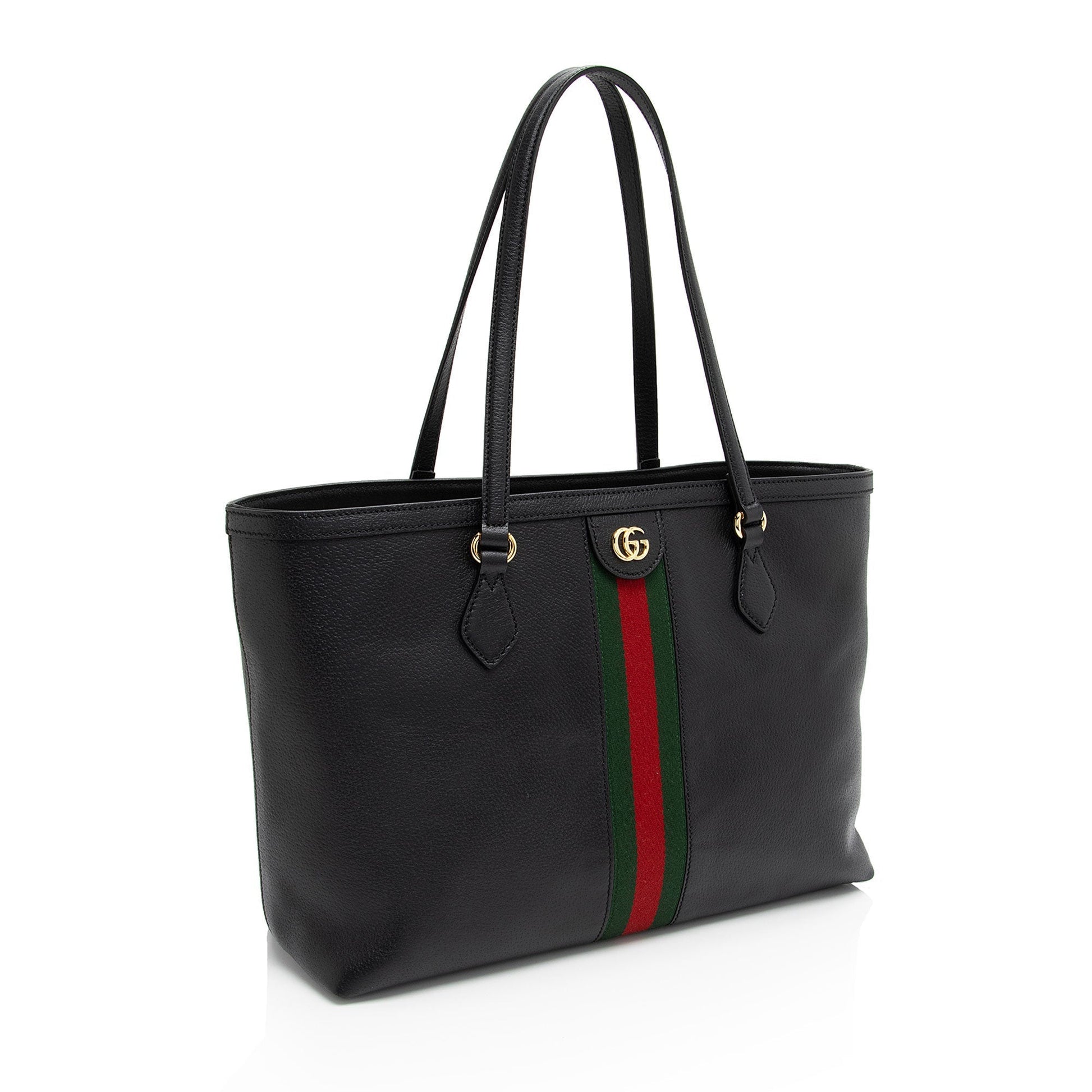 Gucci Nylon Leather Tote