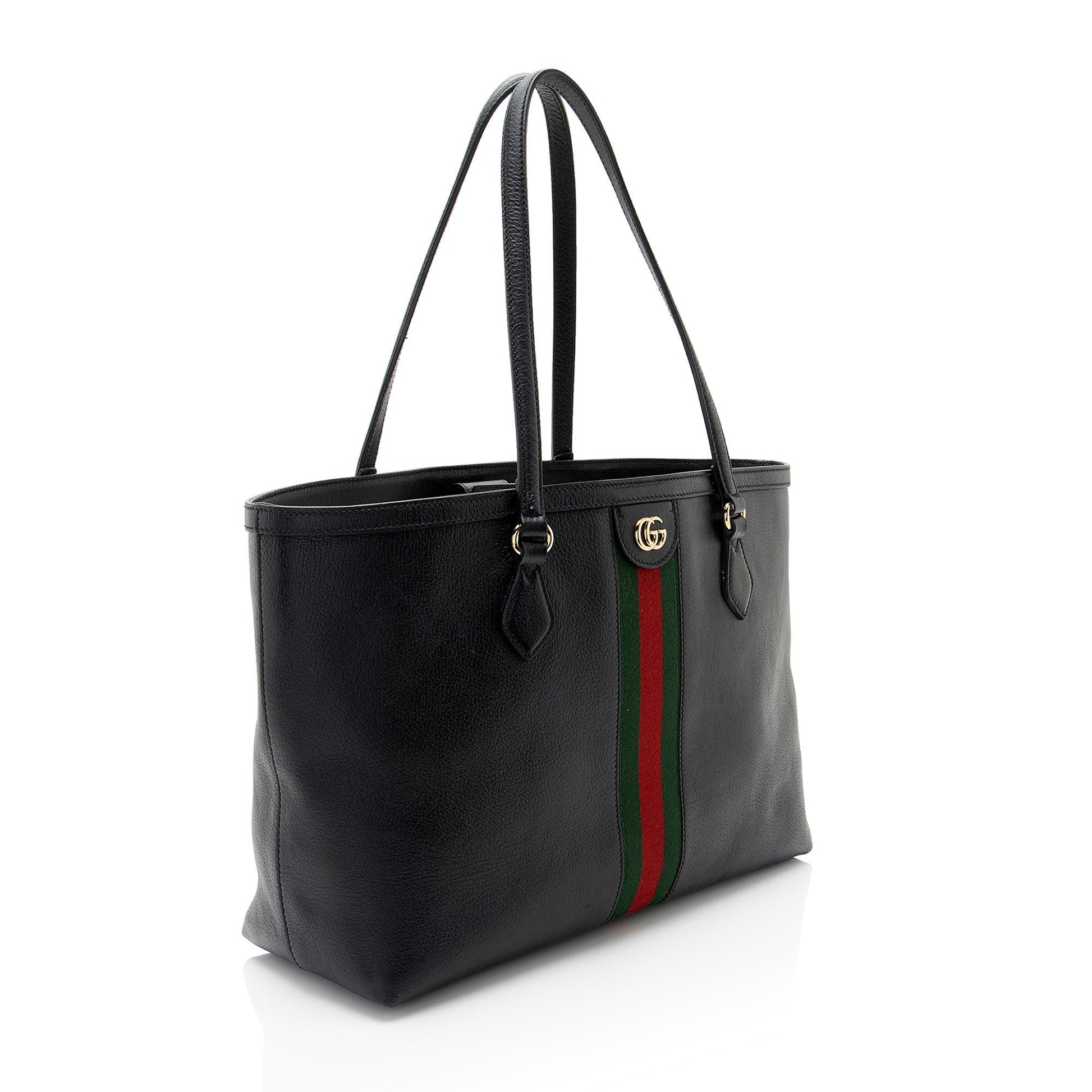 Gucci Nylon Leather Tote