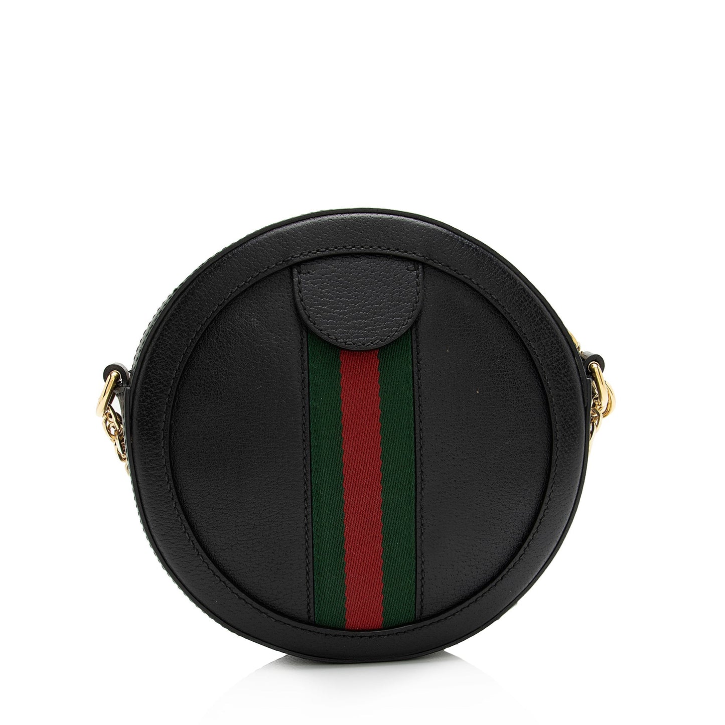 Gucci Leather Ophidia Round Mini Shoulder Bag (SHF-23807)