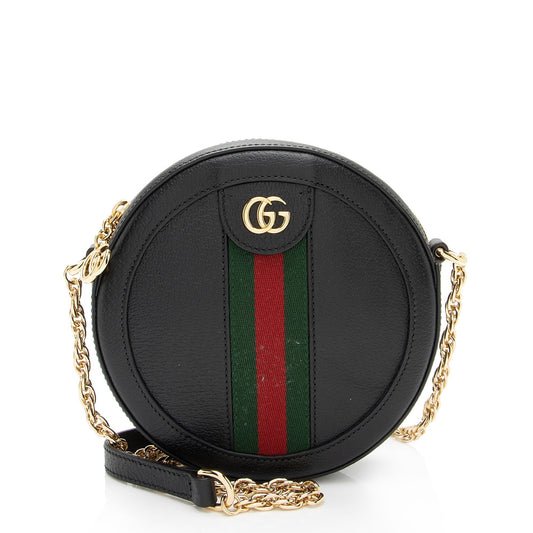 Gucci Nylon Leather Mini Crossbody