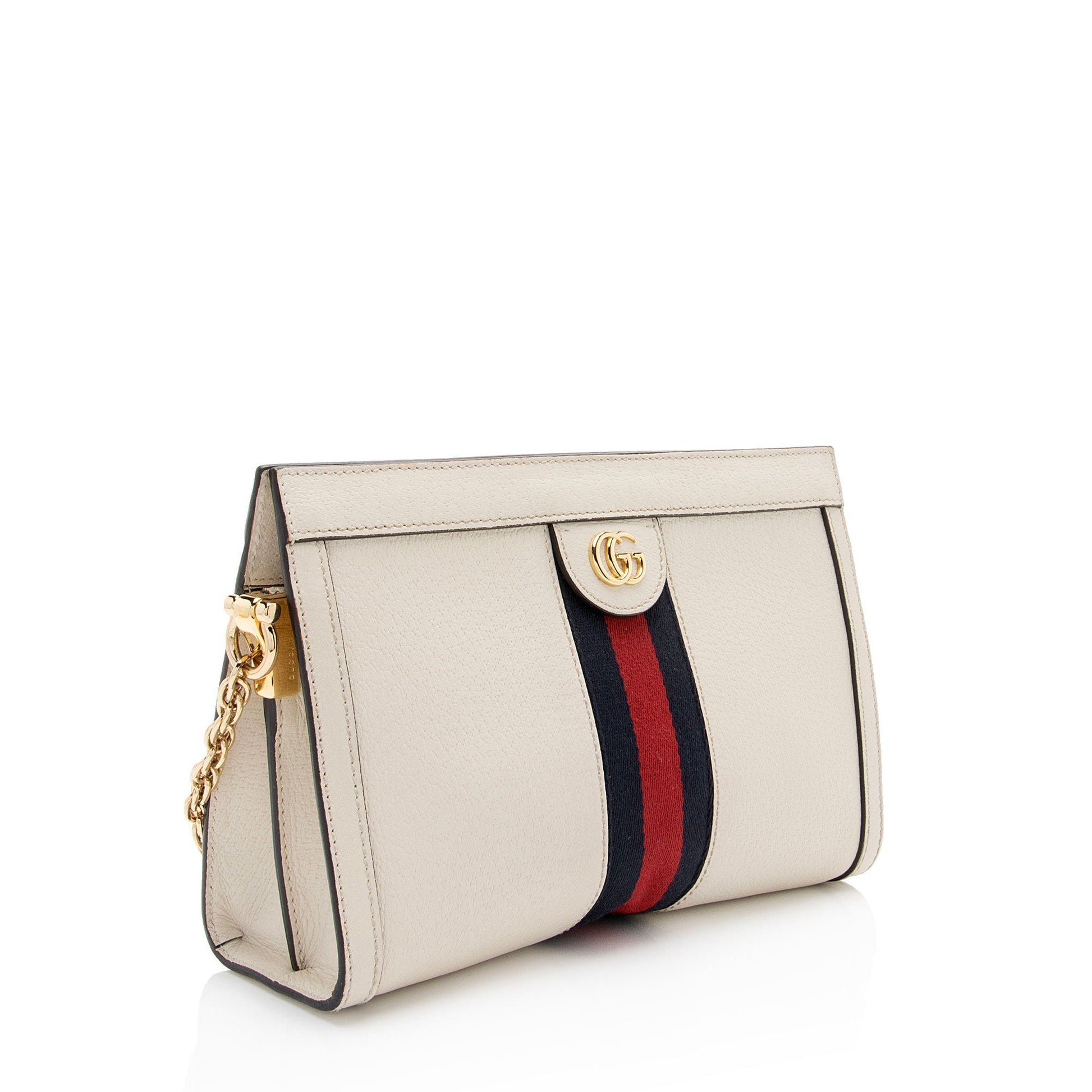 Gucci Nylon Leather Shoulder Bag