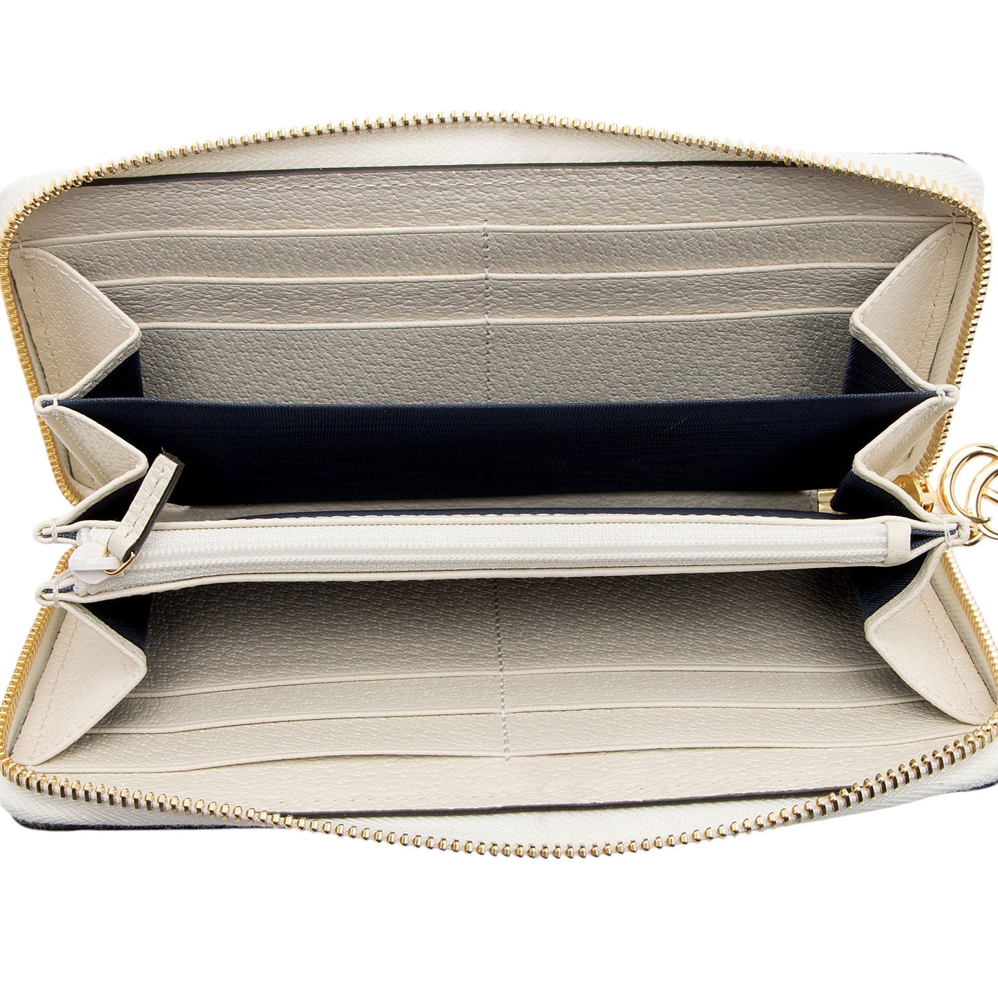 Gucci Leather Ophidia Zip Around Wallet (SHF-Ddjs3y)