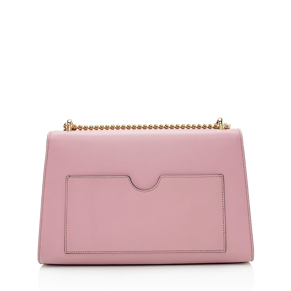 Gucci Leather Padlock Medium Shoulder Bag (SHF-21895)