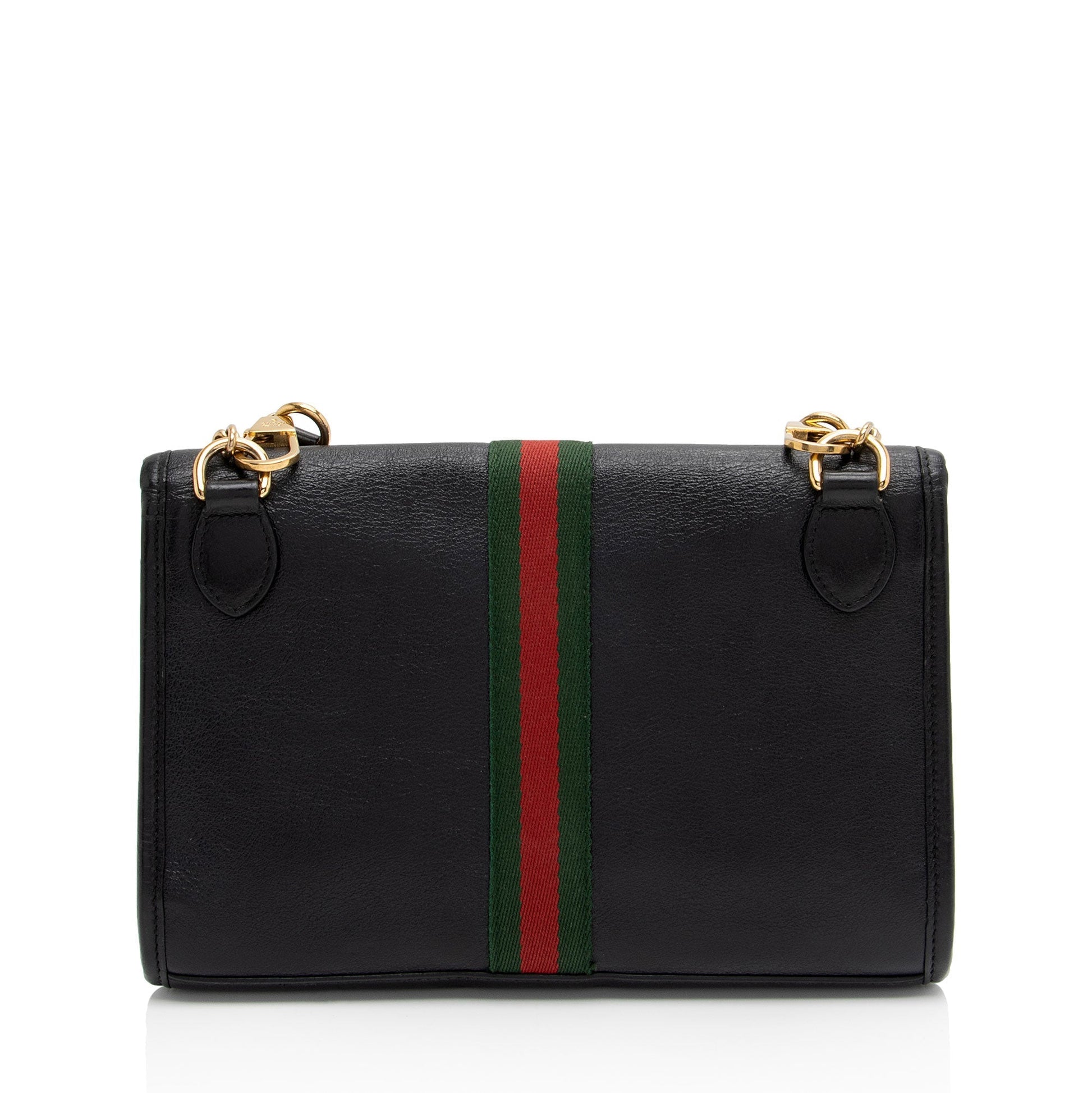 Gucci Leather Rajah Small Shoulder Bag (SHF-T9JpnW)