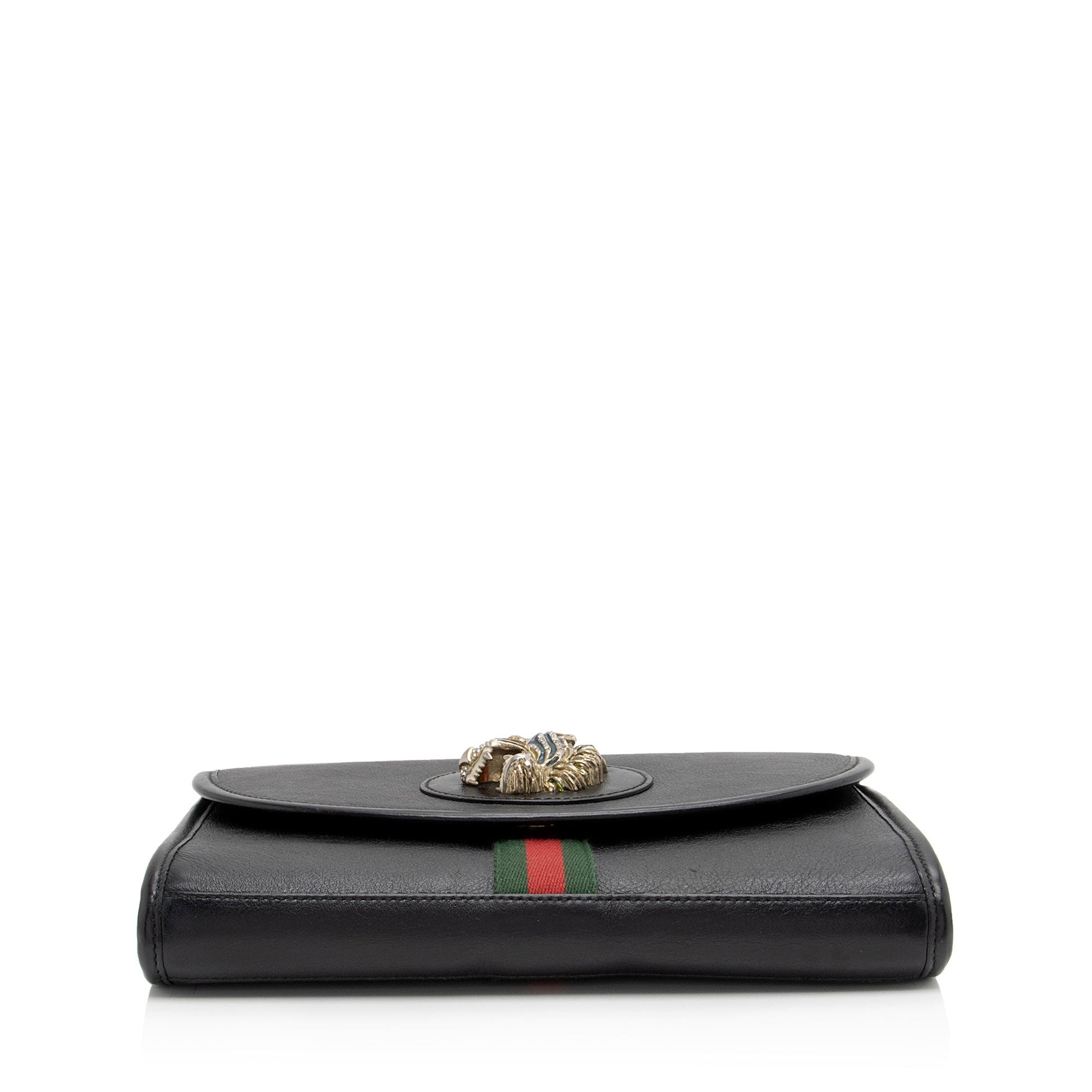 Gucci Leather Rajah Small Shoulder Bag (SHF-T9JpnW)