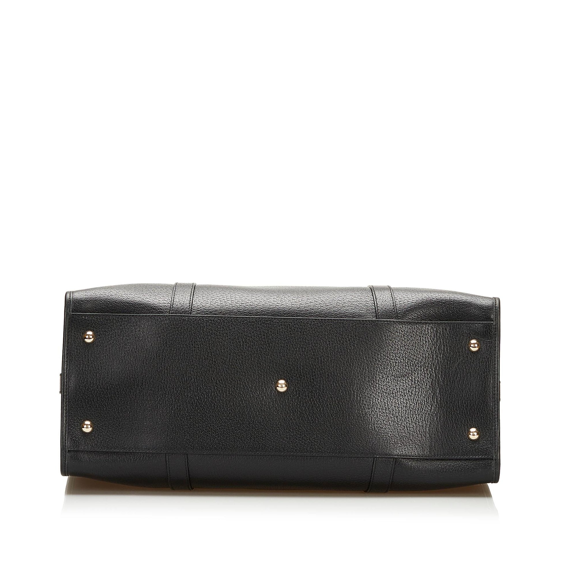 Gucci Leather Satchel (SHG-35940)