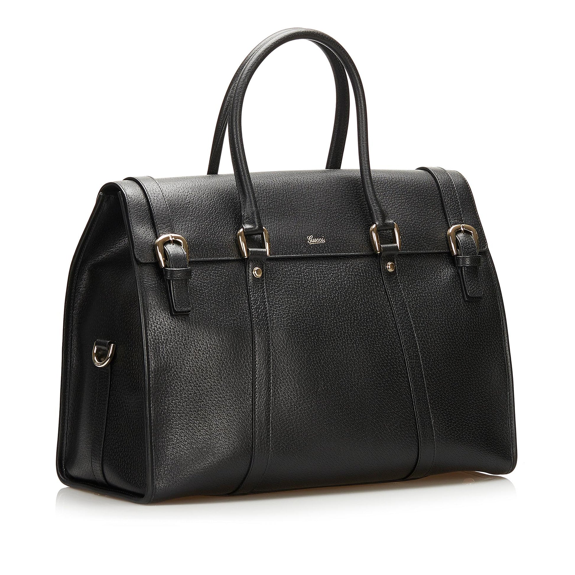 Gucci Leather Satchel (SHG-35940)