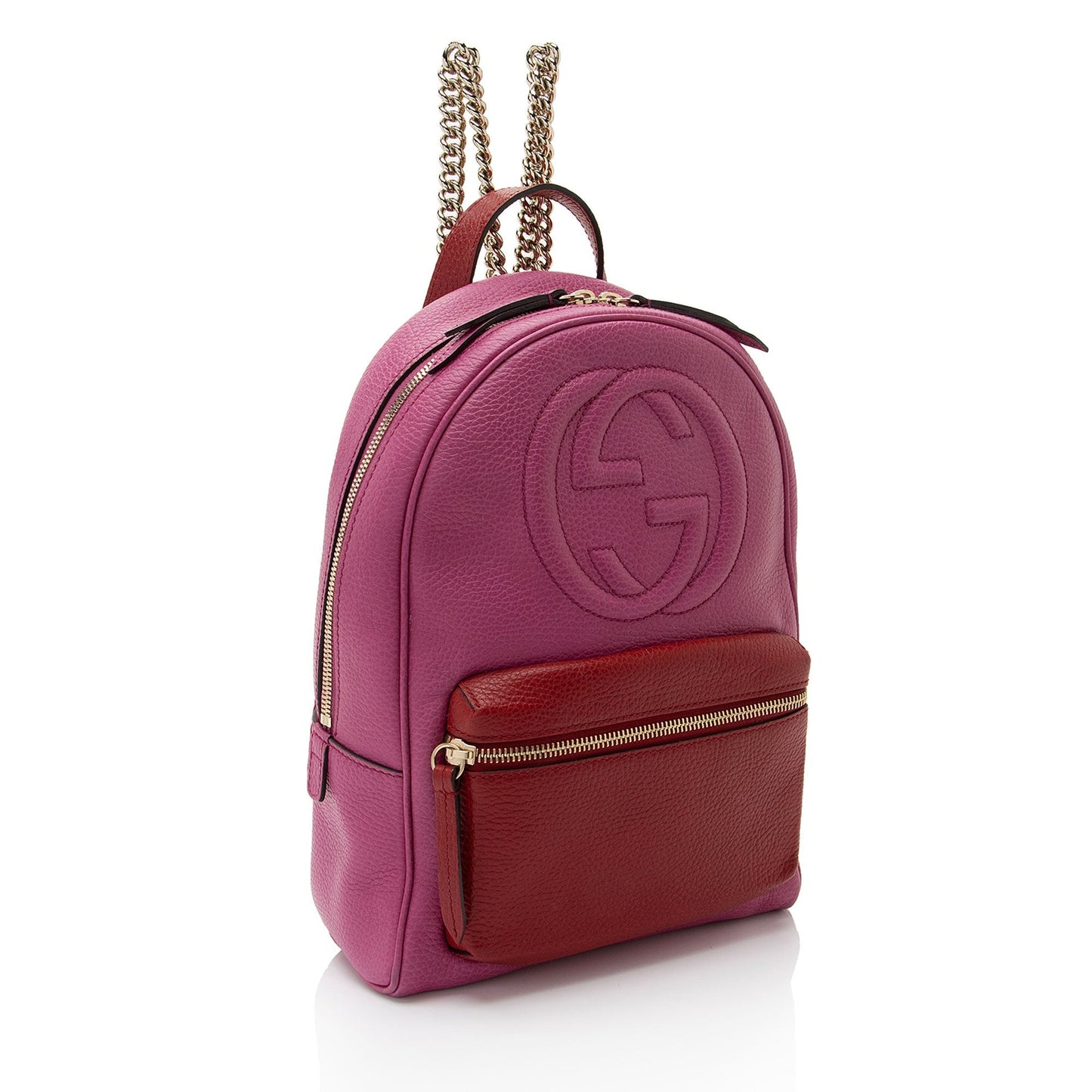 Gucci Chain Leather Shoulder Bag