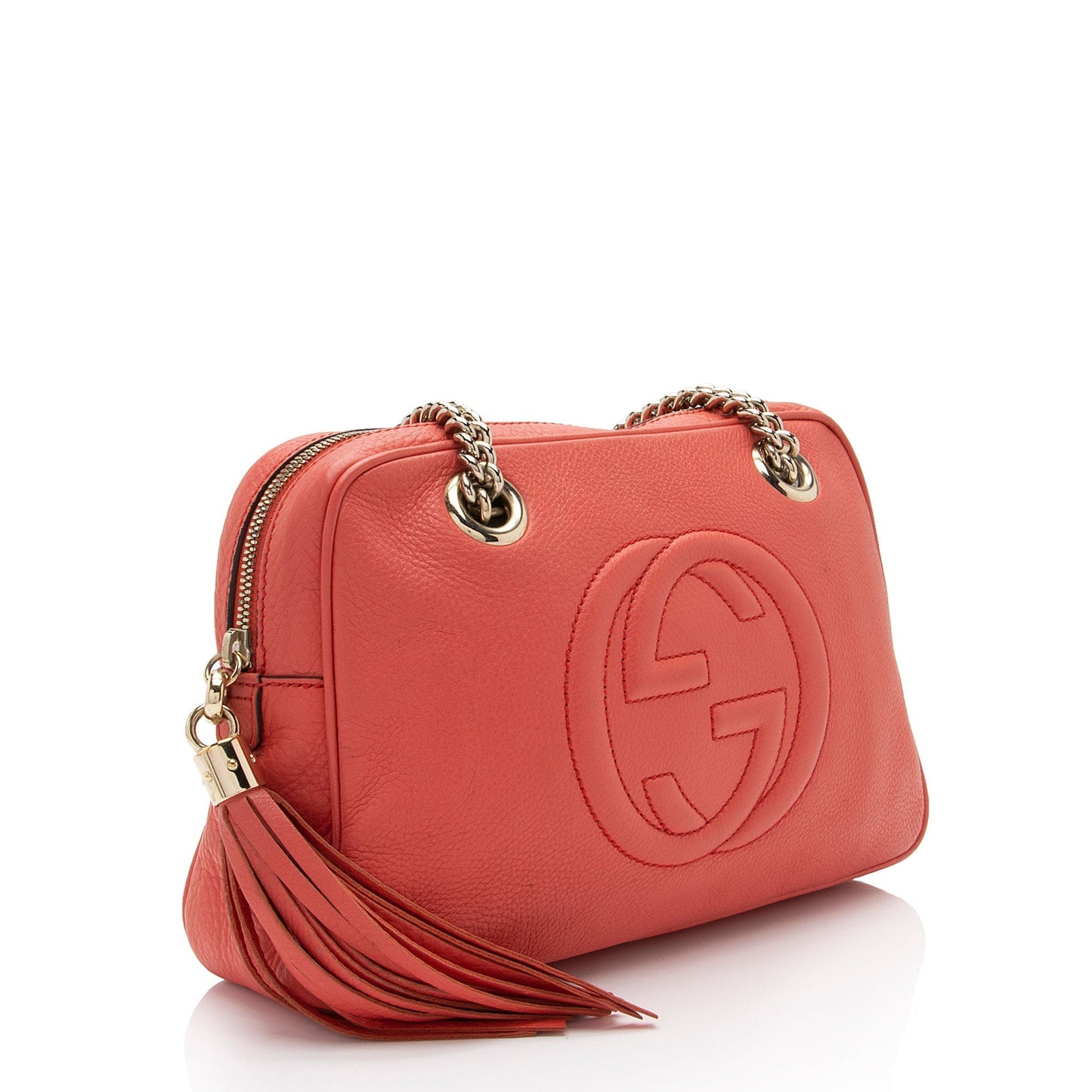 Gucci Chain Leather Shoulder Bag