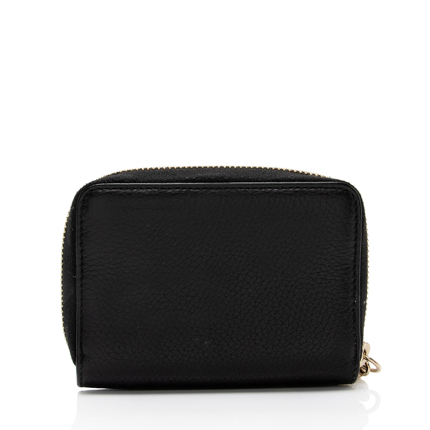 Gucci Leather Soho Compact Zip Around Wallet (SHF-VmdRHb)