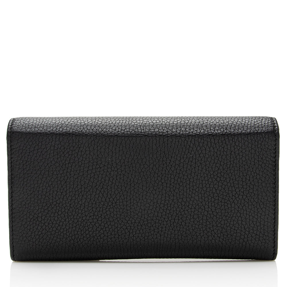 Gucci Leather Soho Continental Wallet (SHF-21799)