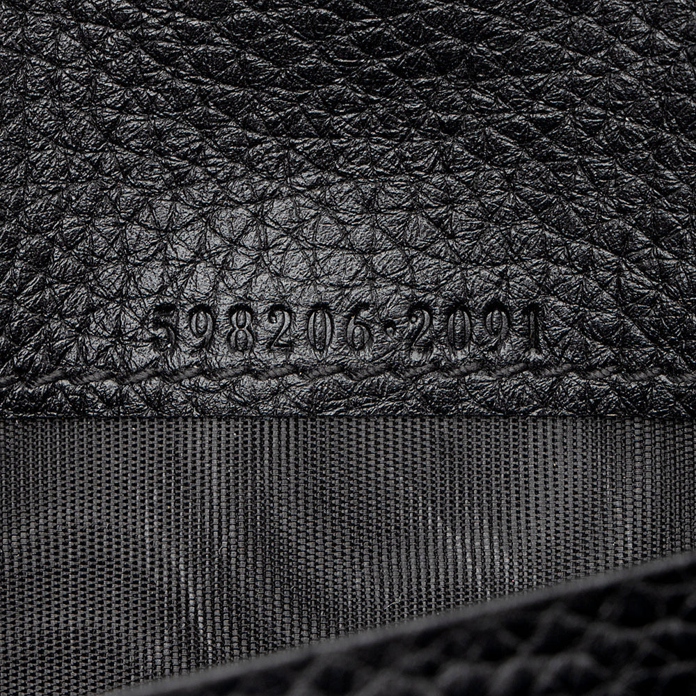 Gucci Leather Soho Continental Wallet (SHF-21799)