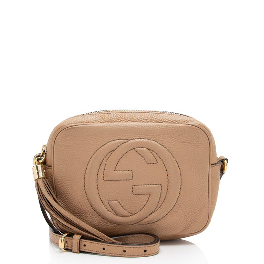 Gucci Leather Canvas Crossbody