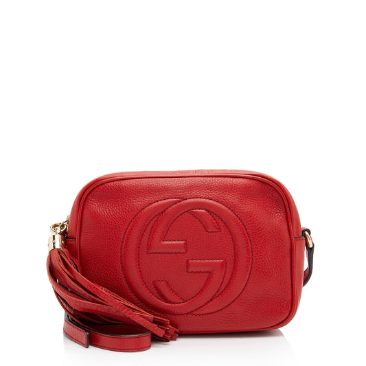 Gucci Leather Canvas Crossbody