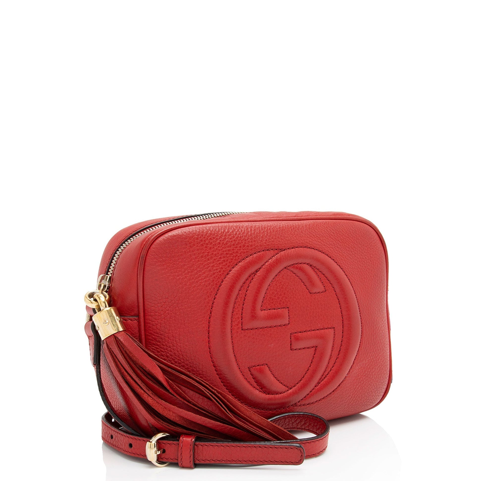 Gucci Leather Canvas Crossbody