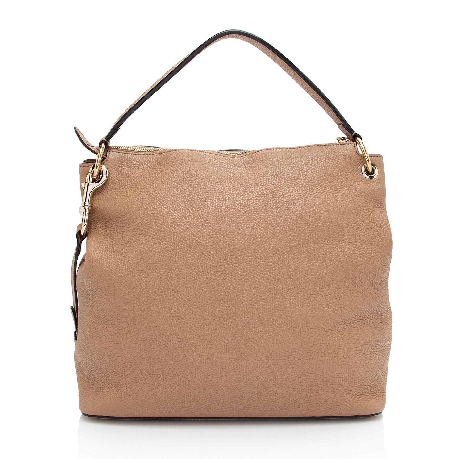 Gucci Leather Canvas Shoulder Bag