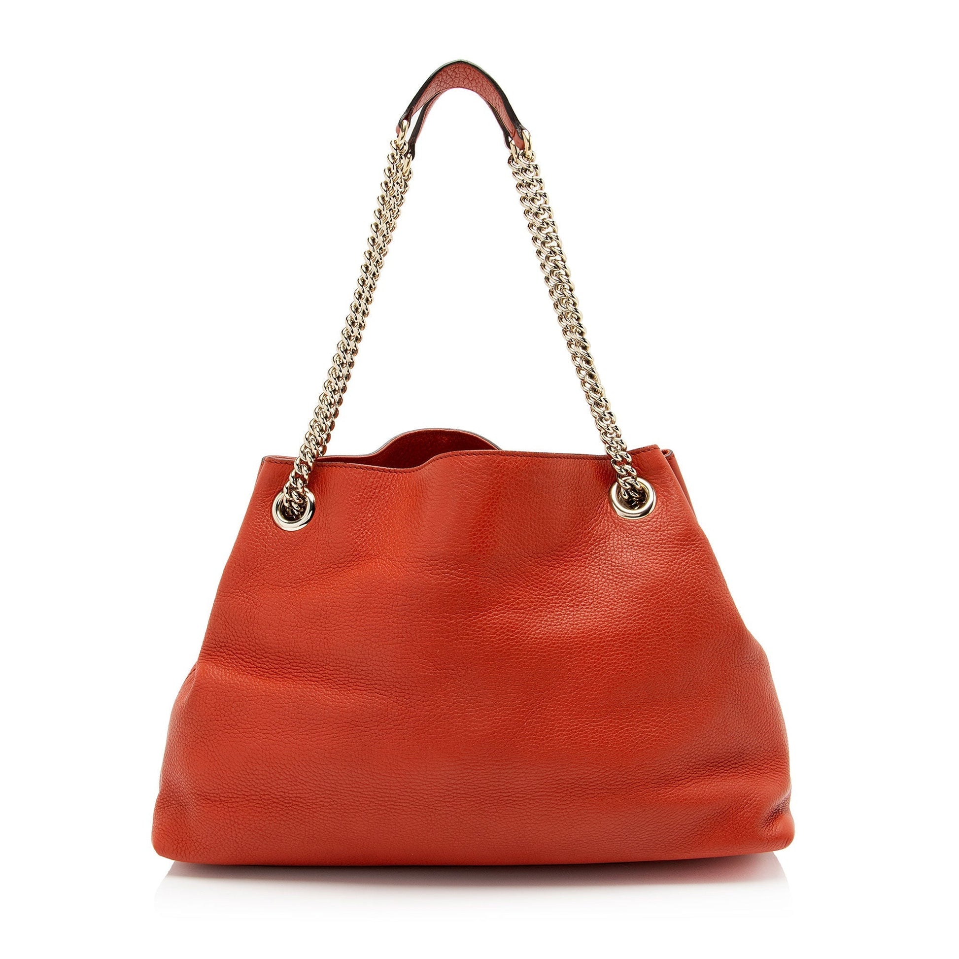 Gucci Leather Canvas Shoulder Bag
