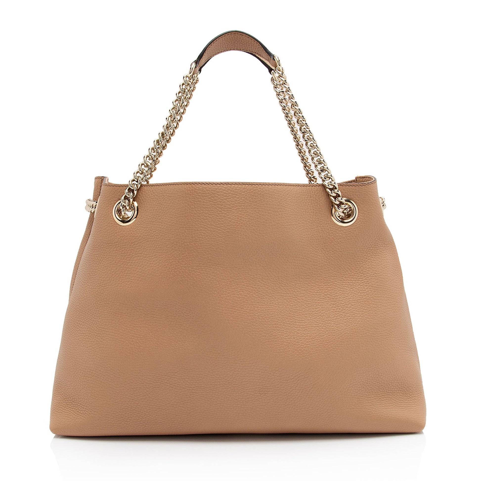 Gucci Leather Canvas Shoulder Bag