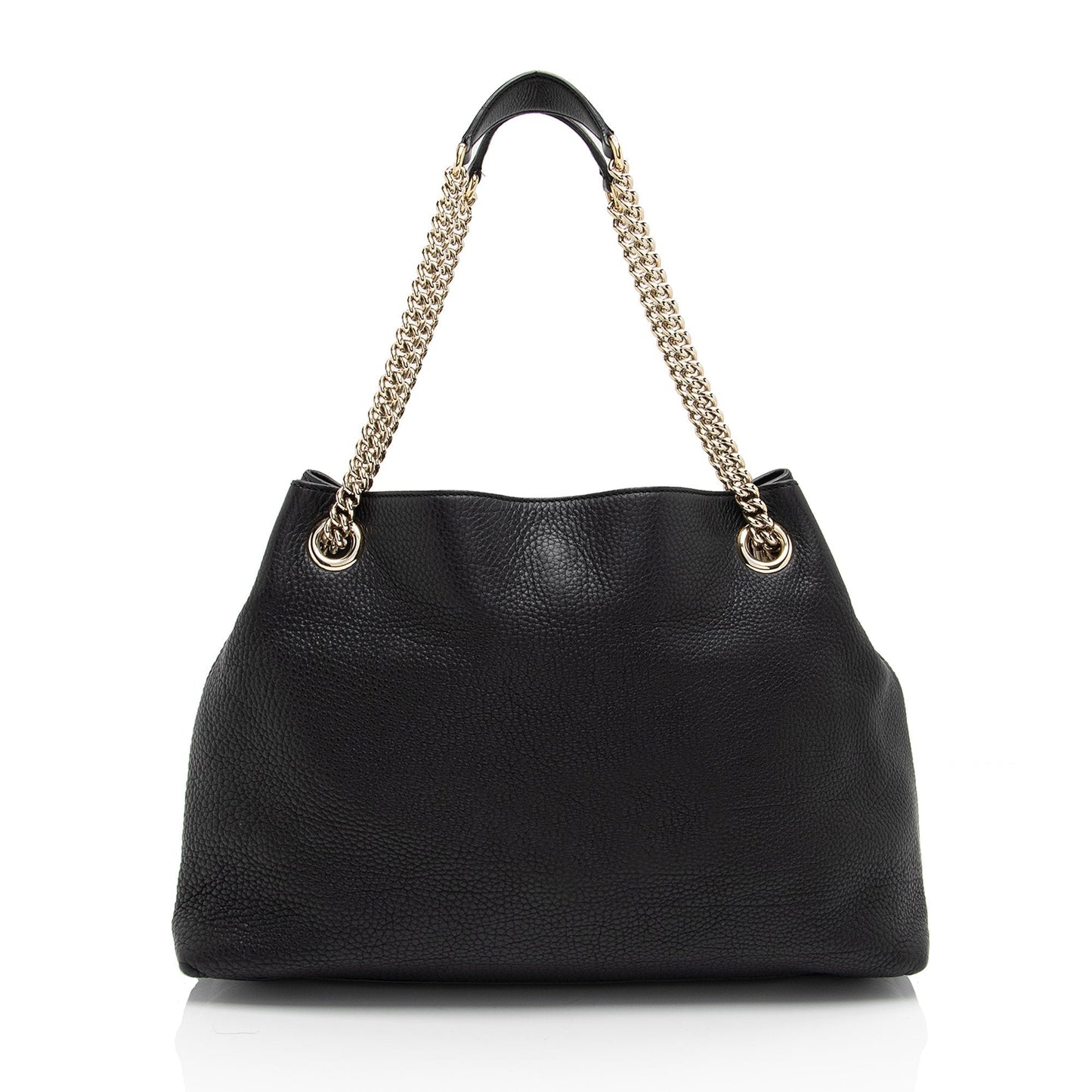 Gucci Leather Canvas Shoulder Bag