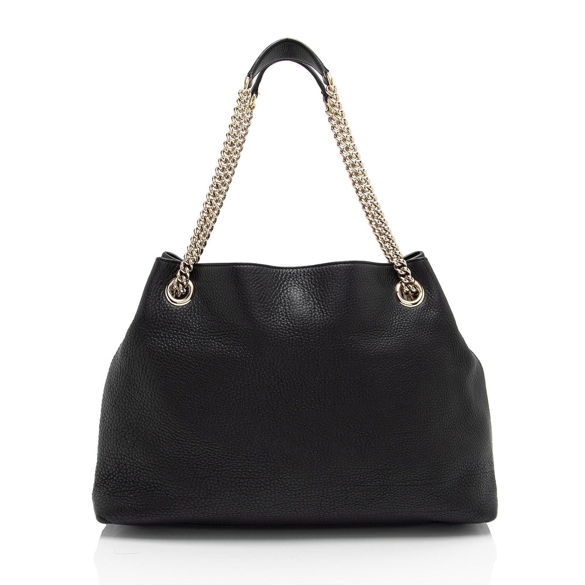 Gucci Leather Canvas Shoulder Bag