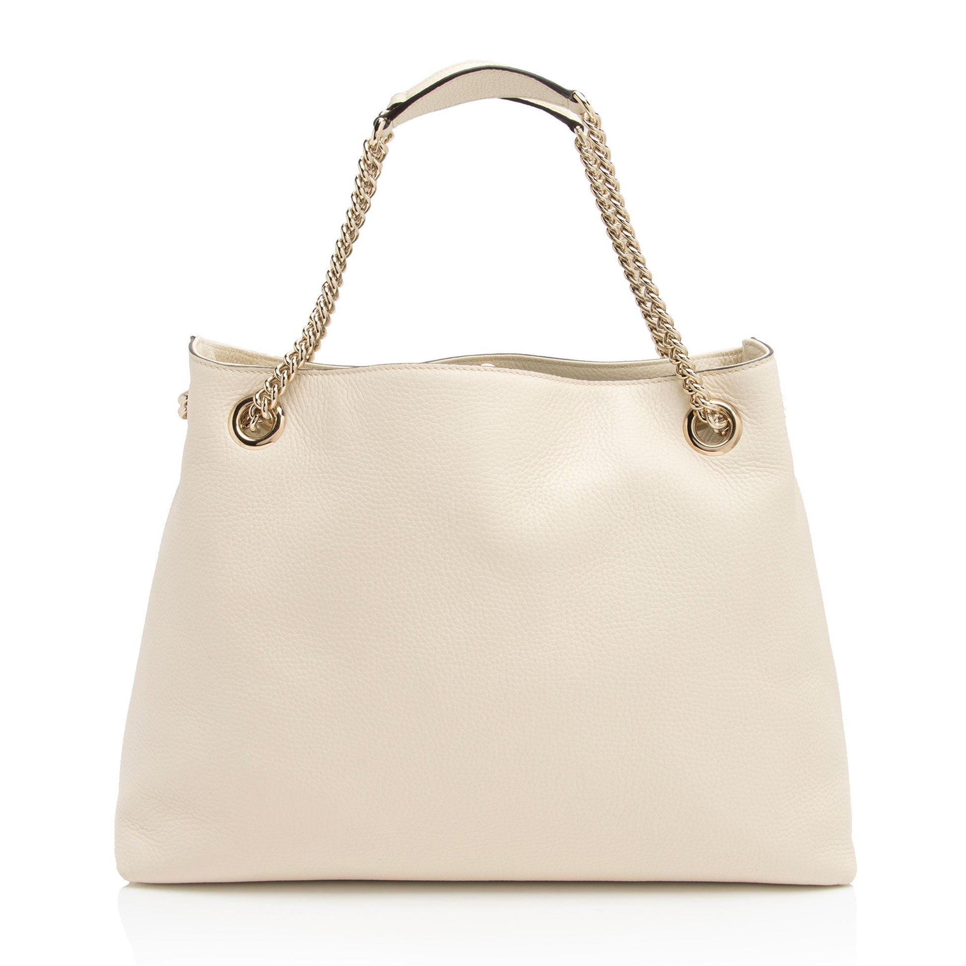 Gucci Leather Canvas Shoulder Bag