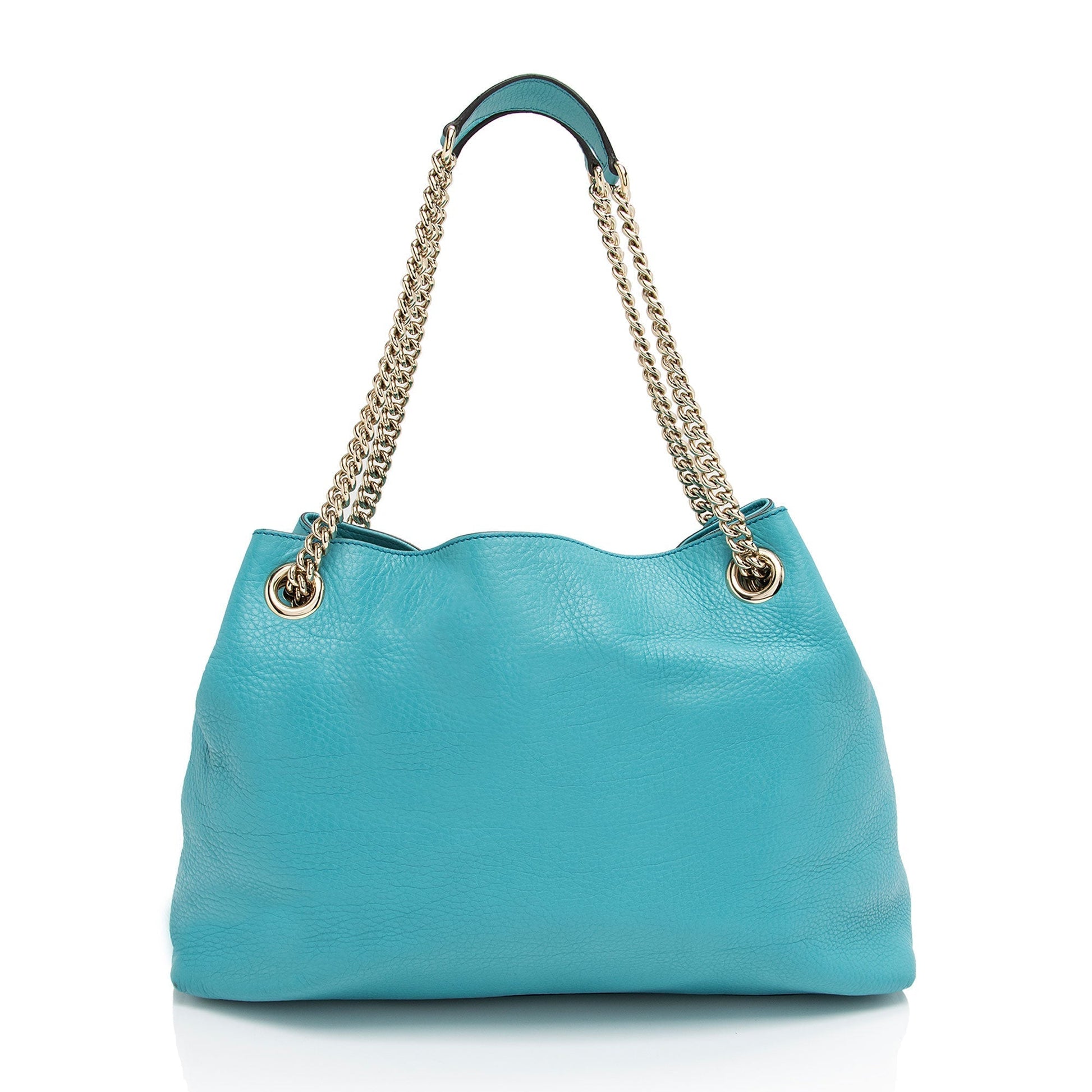 Gucci Leather Canvas Shoulder Bag