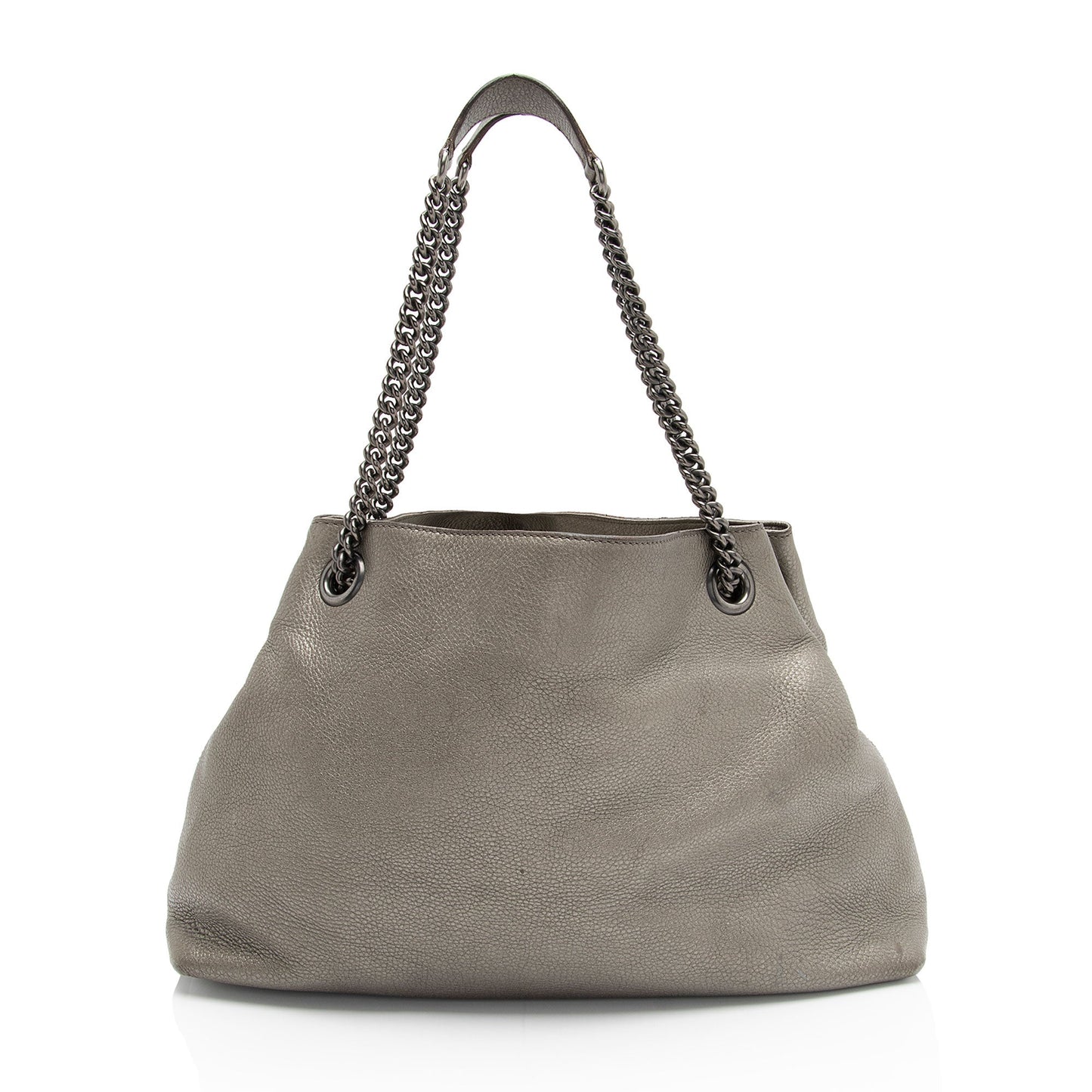 Gucci Leather Canvas Shoulder Bag