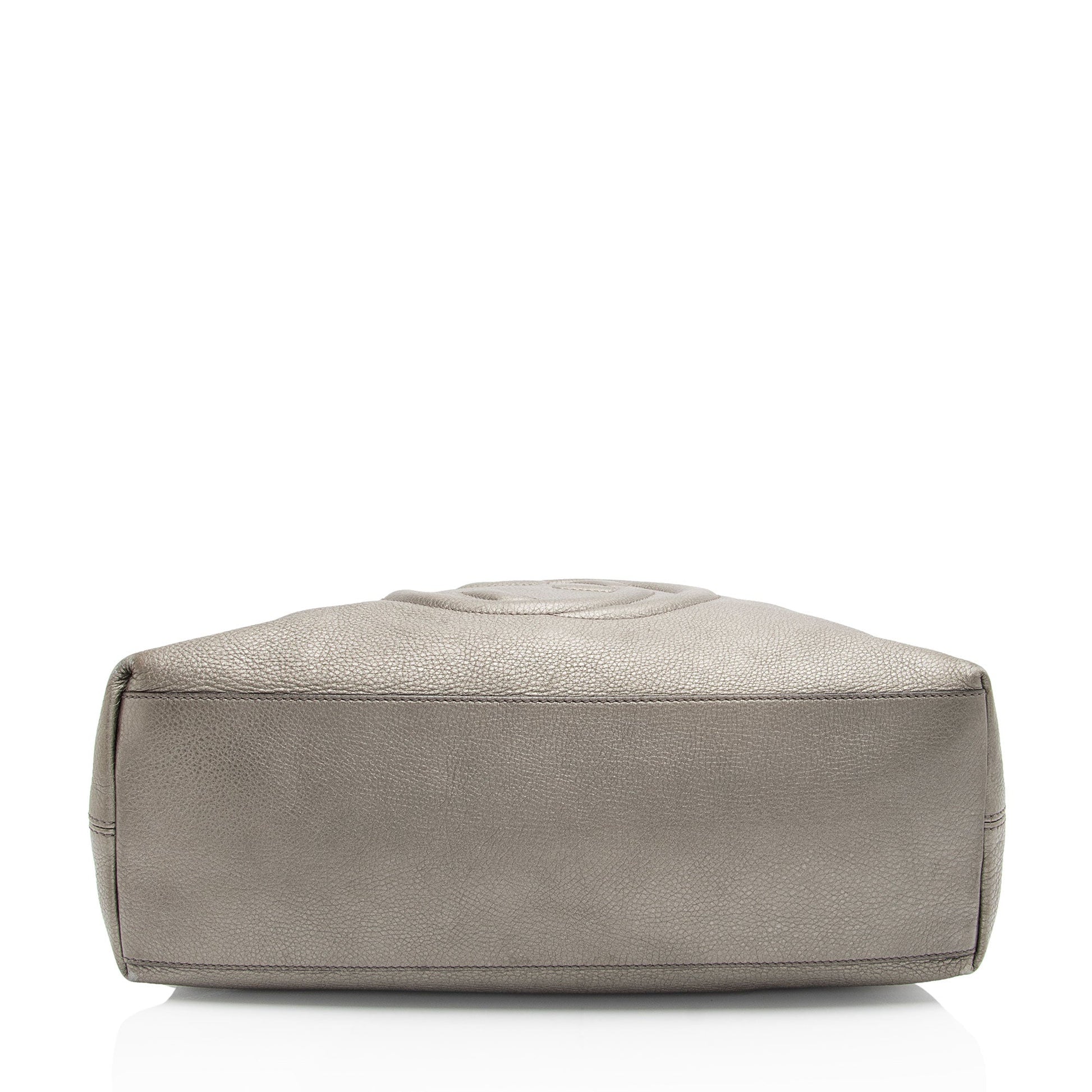 Gucci Leather Canvas Shoulder Bag