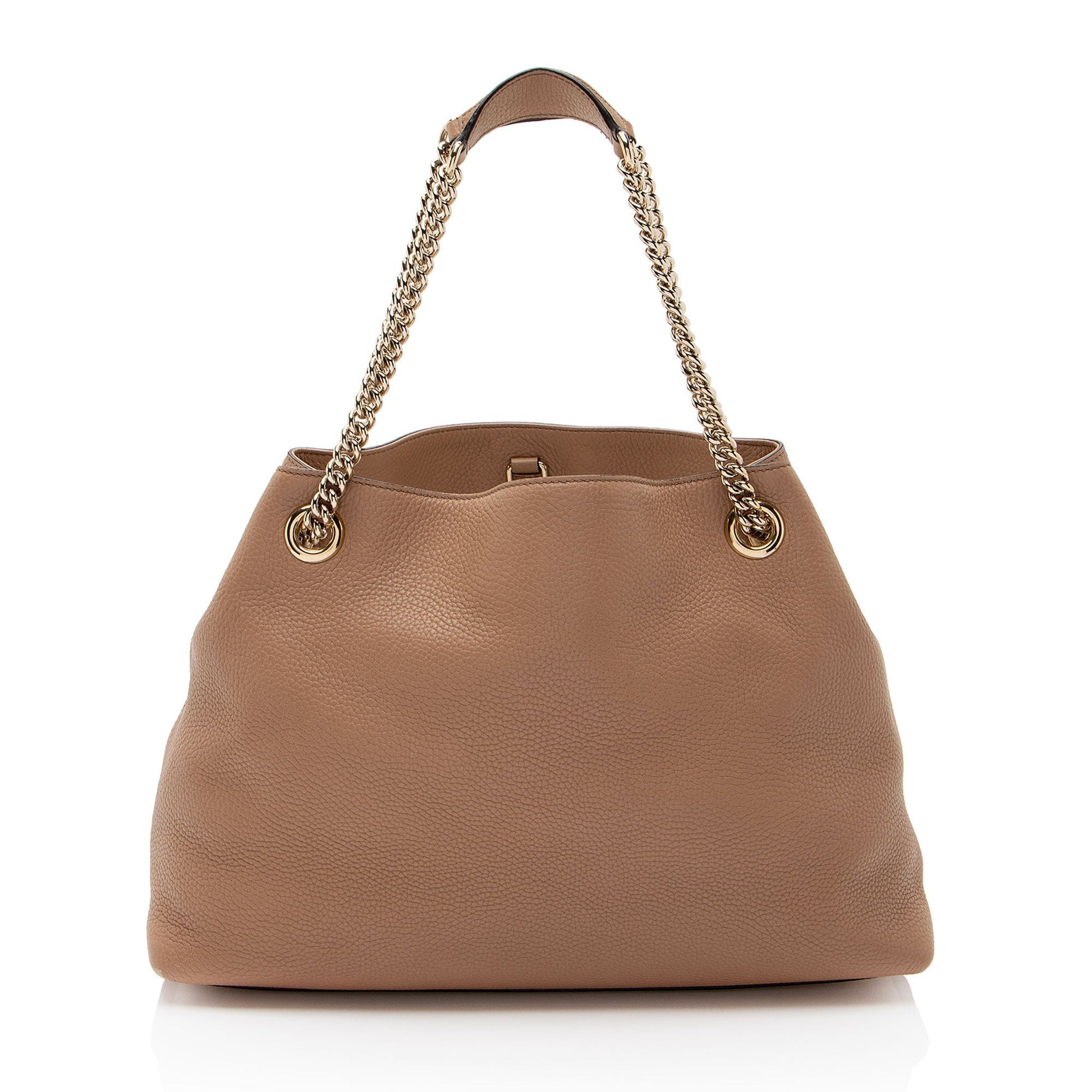 Gucci Leather Canvas Shoulder Bag