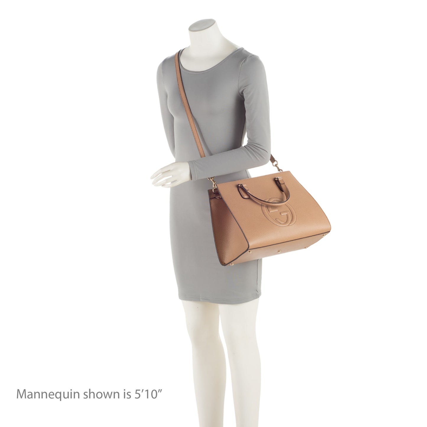 Gucci Leather Soho Medium Top Handle Satchel (SHF-auIjxm)