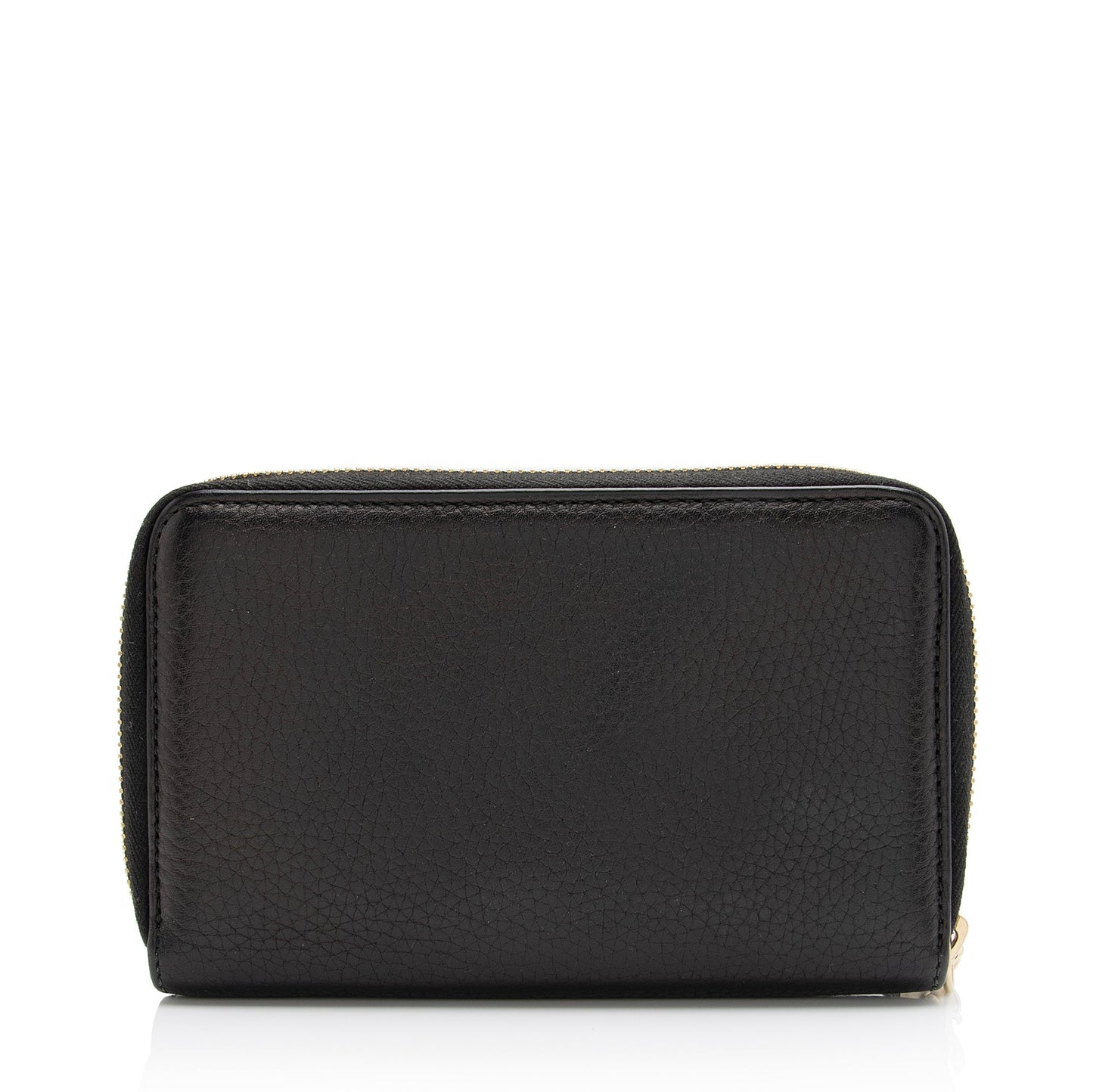 Gucci Leather Soho Medium Zip Around Wallet (SHF-23683)