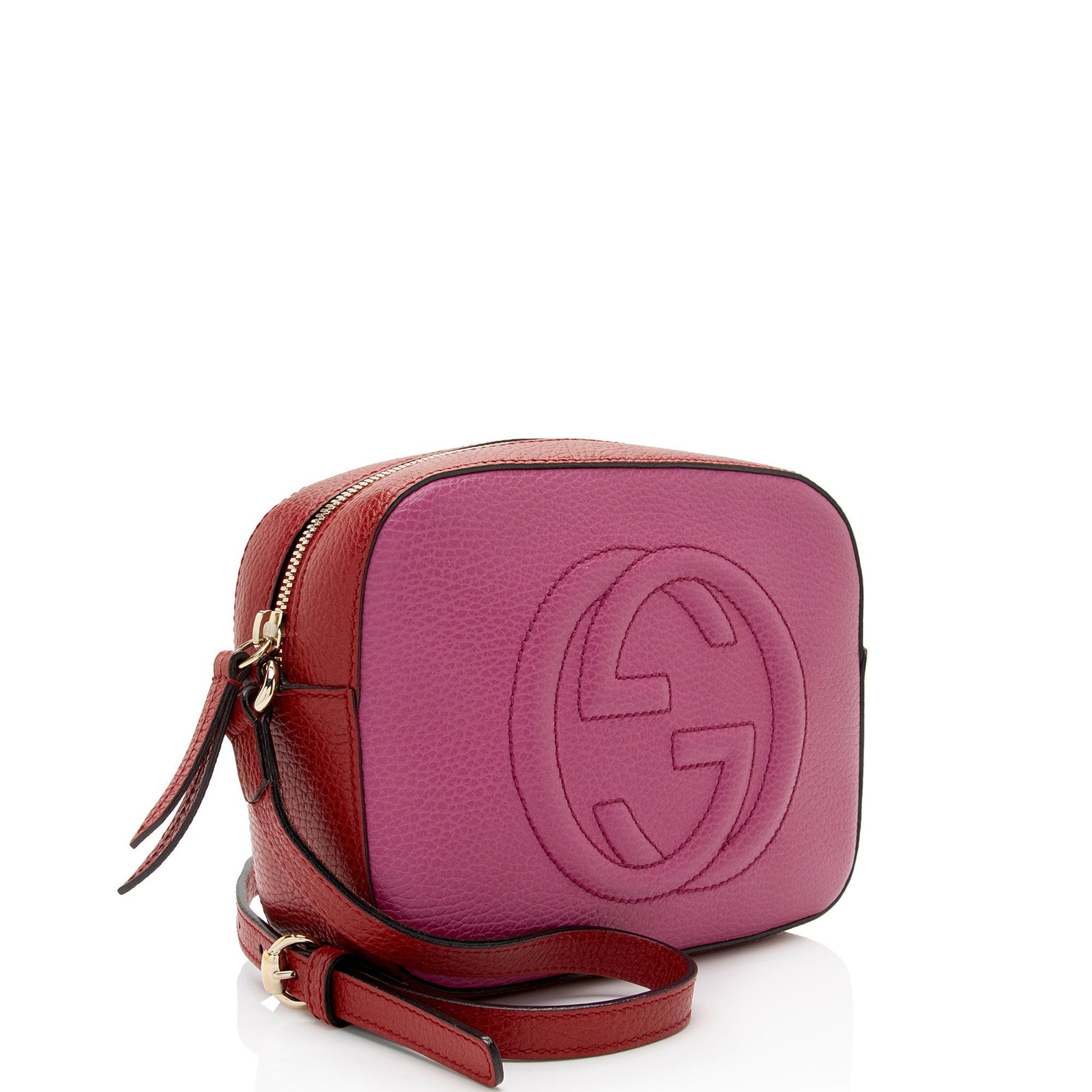 Gucci Leather Canvas Crossbody