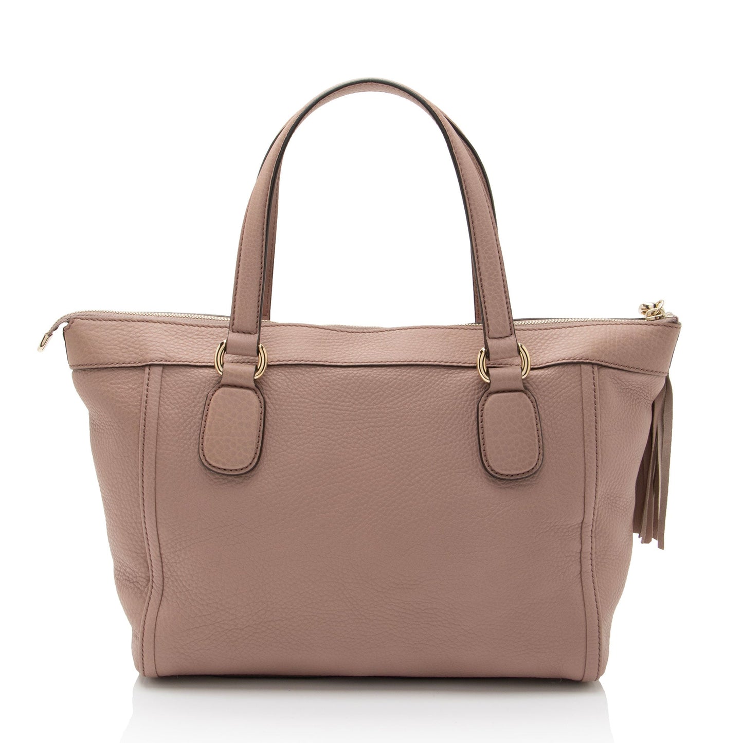 Gucci Leather Canvas Tote