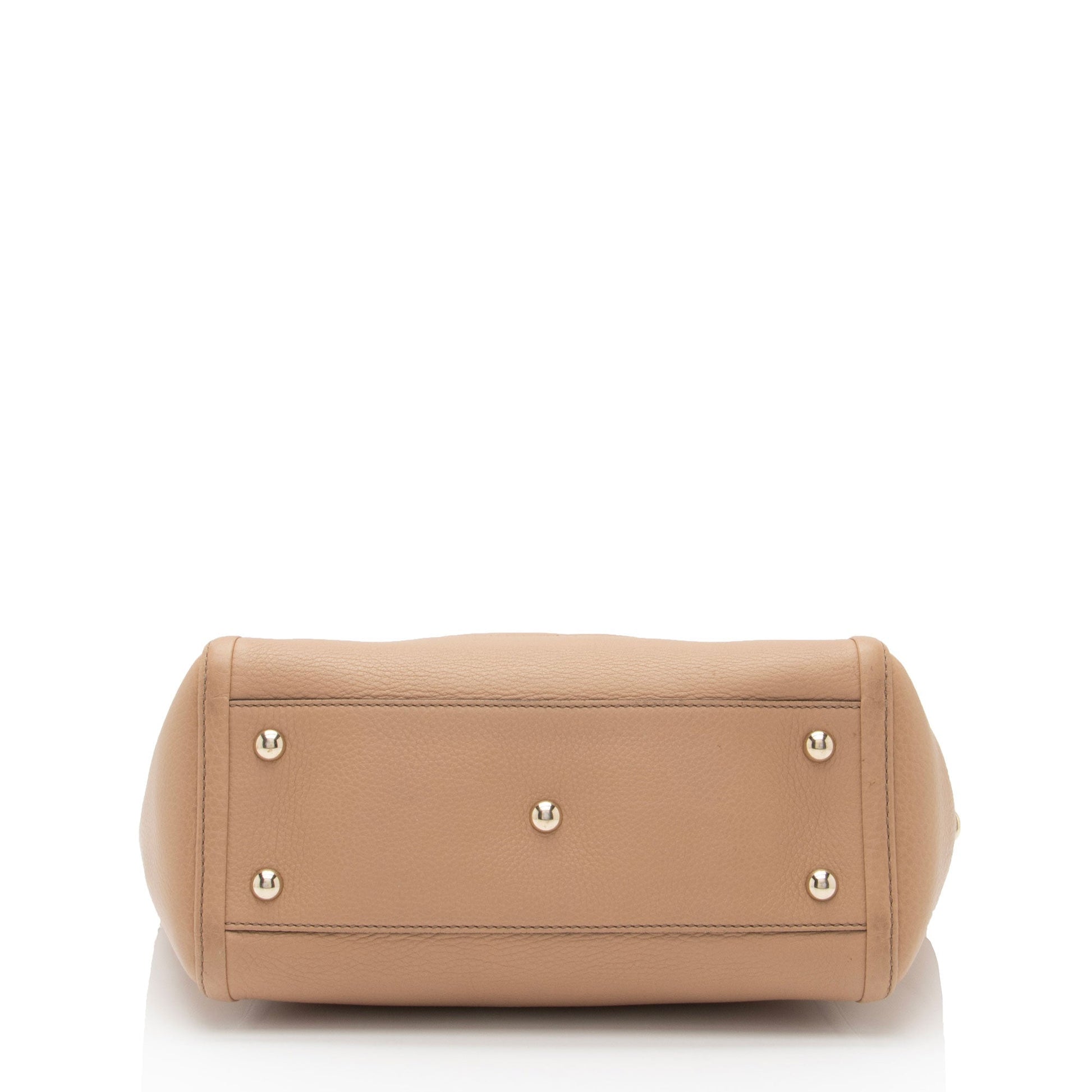 Gucci Leather Canvas Tote