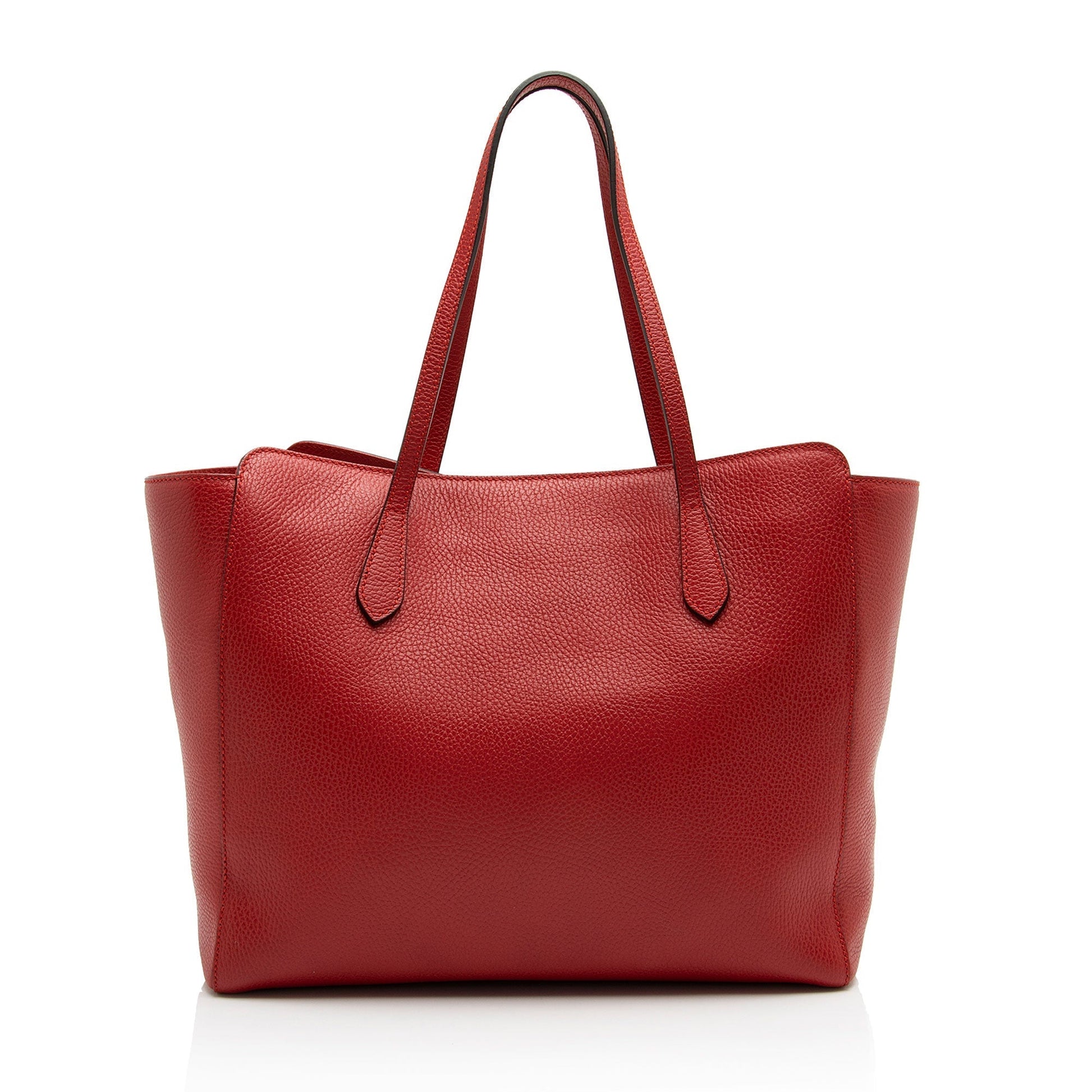 Gucci Leather Canvas Tote