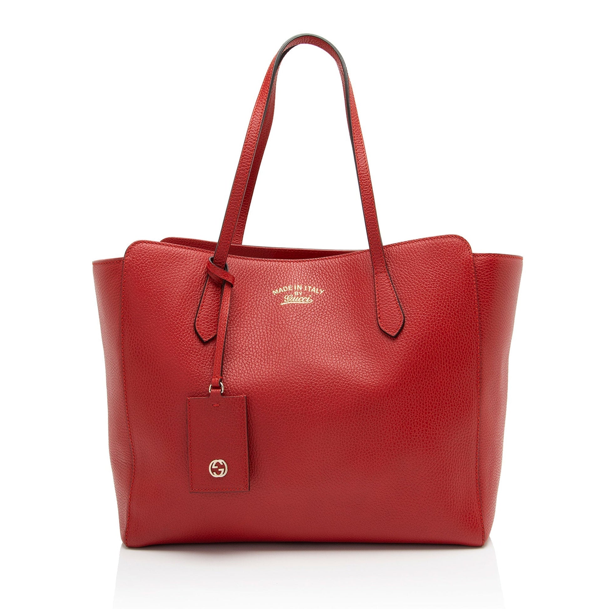 Gucci Leather Canvas Tote