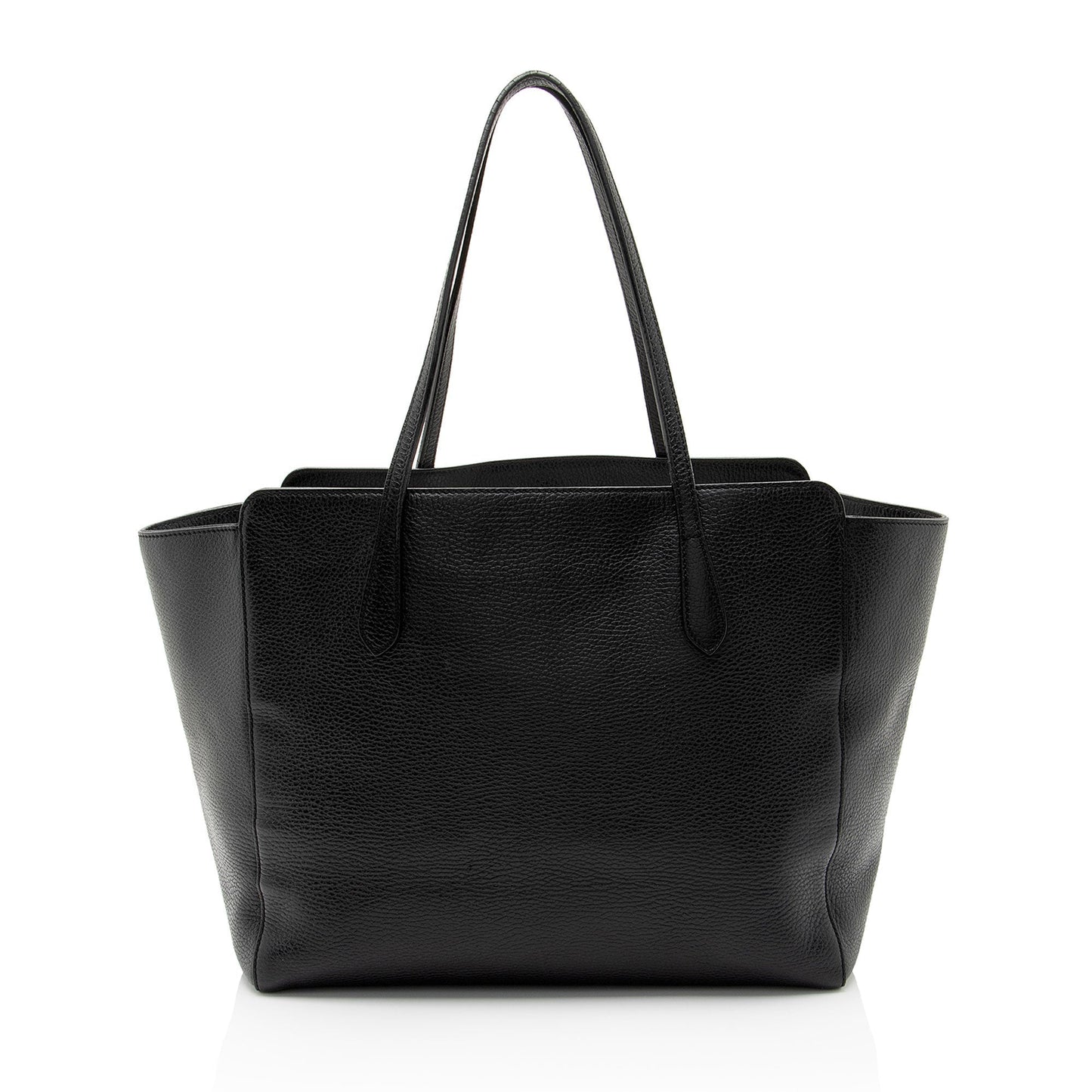 Gucci Leather Canvas Tote