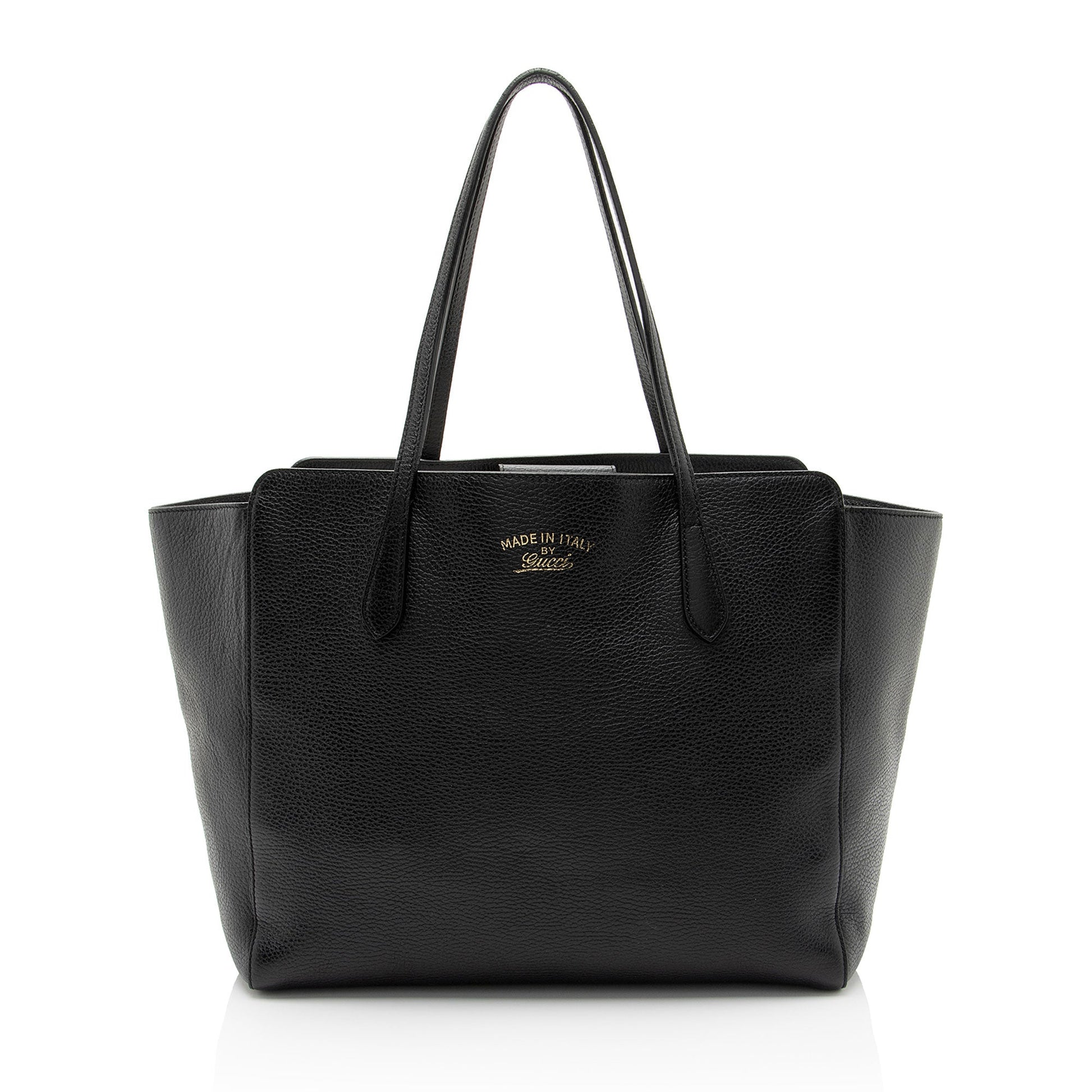 Gucci Leather Canvas Tote