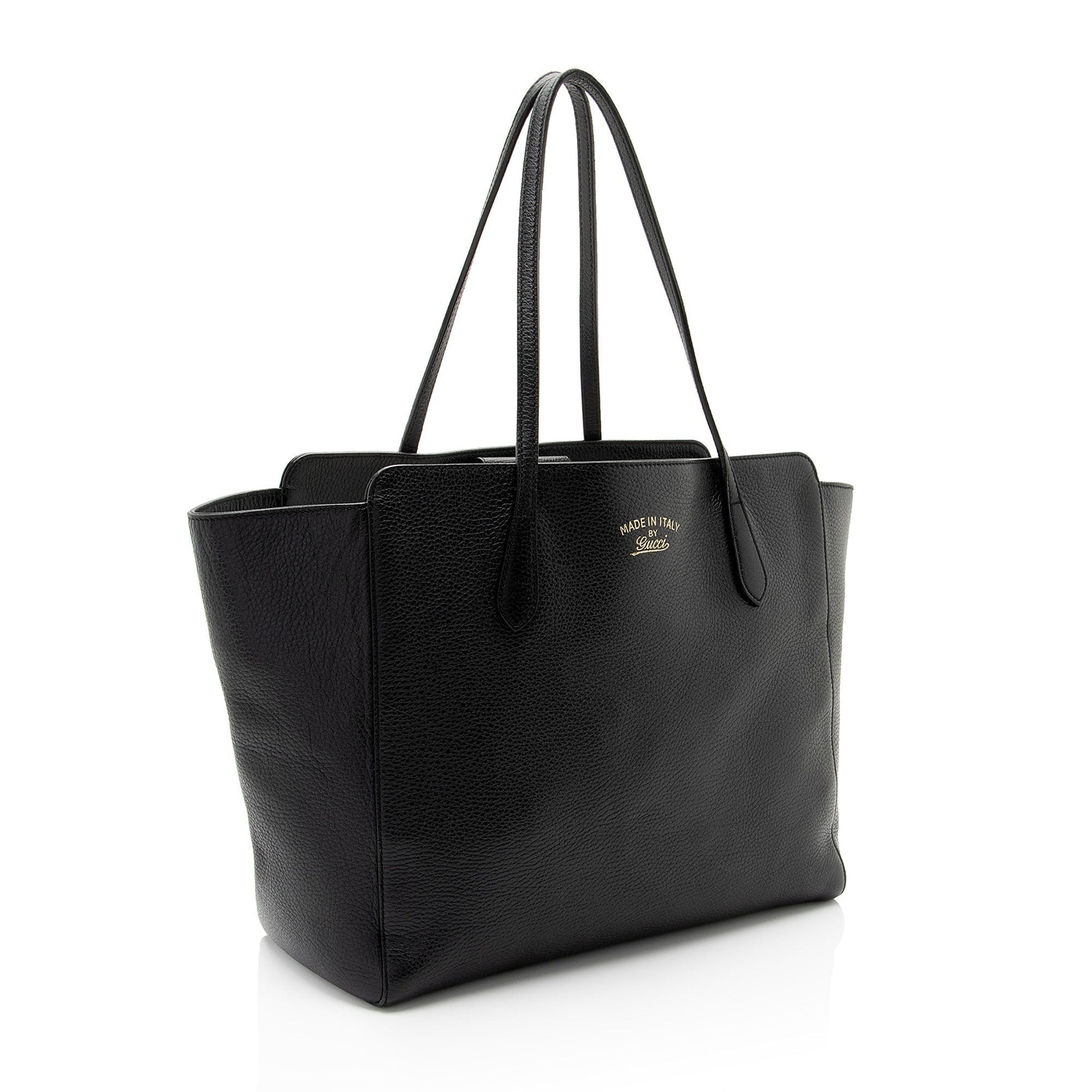 Gucci Leather Canvas Tote