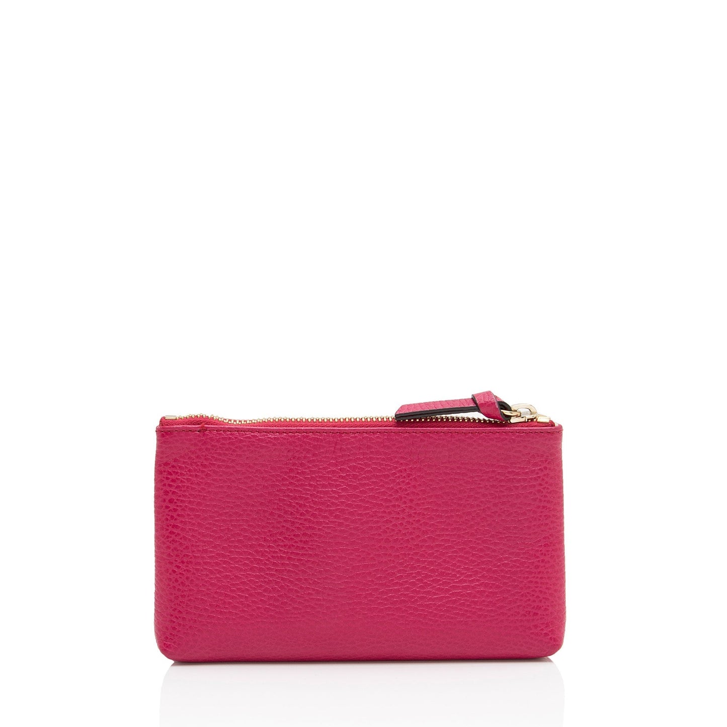 Gucci Pochette Leather Canvas Clutch