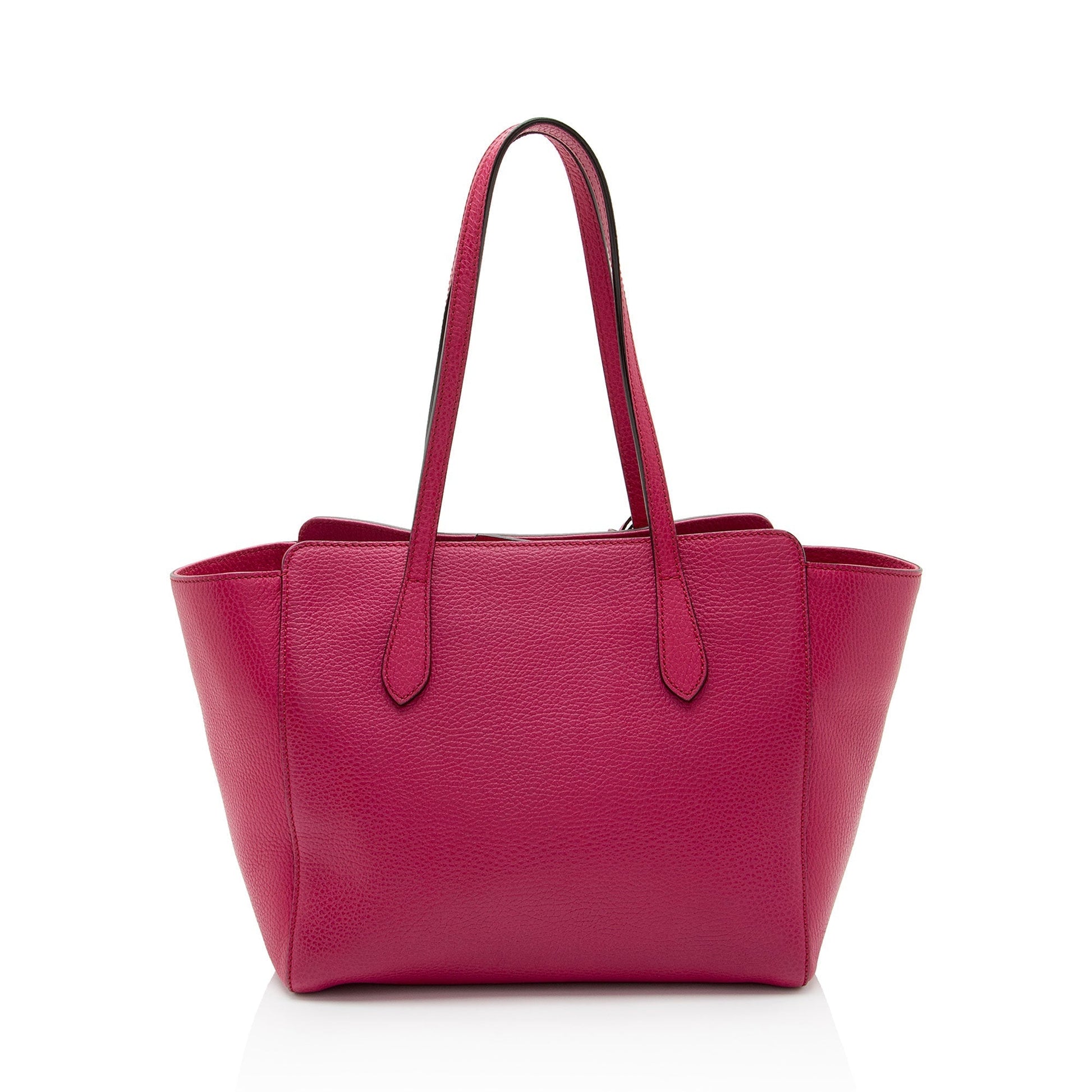 Gucci Leather Canvas Tote